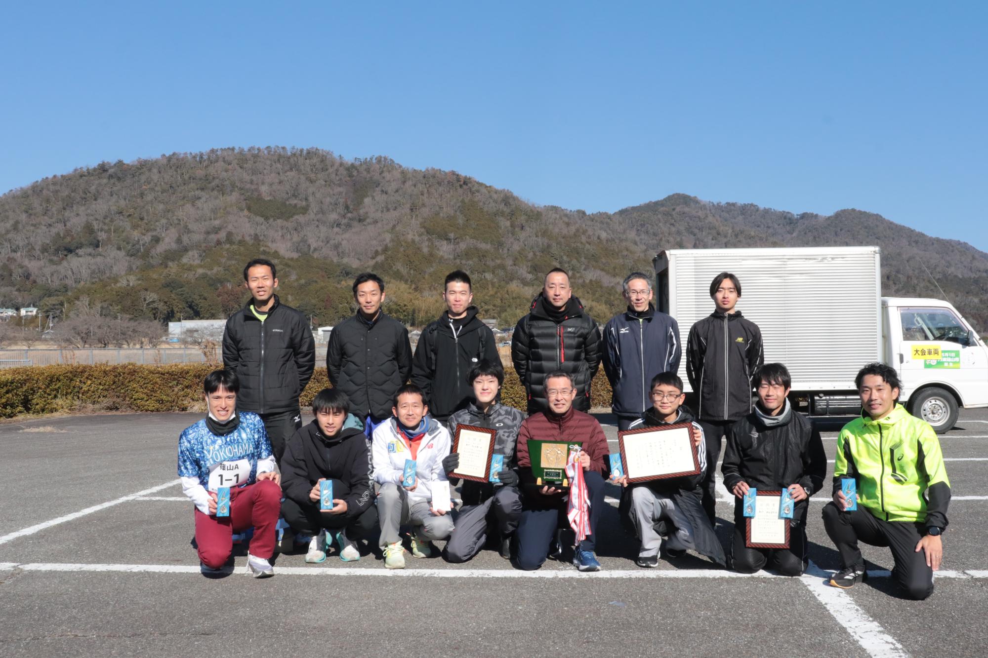 準優勝の篠山Aチーム