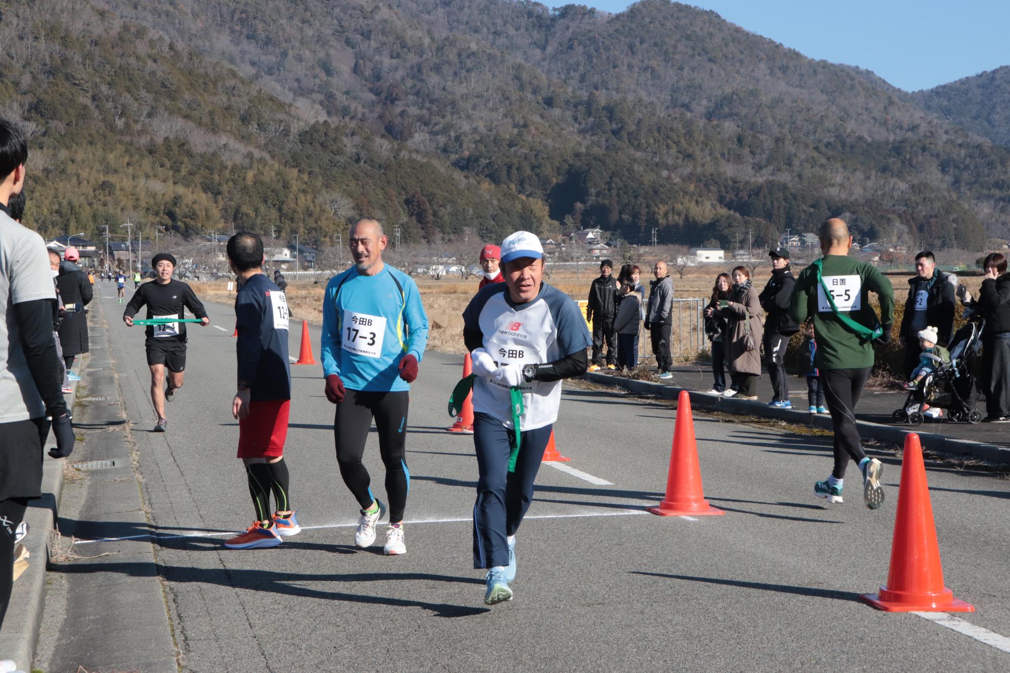 20回目の出場を飾られた田中光男さん