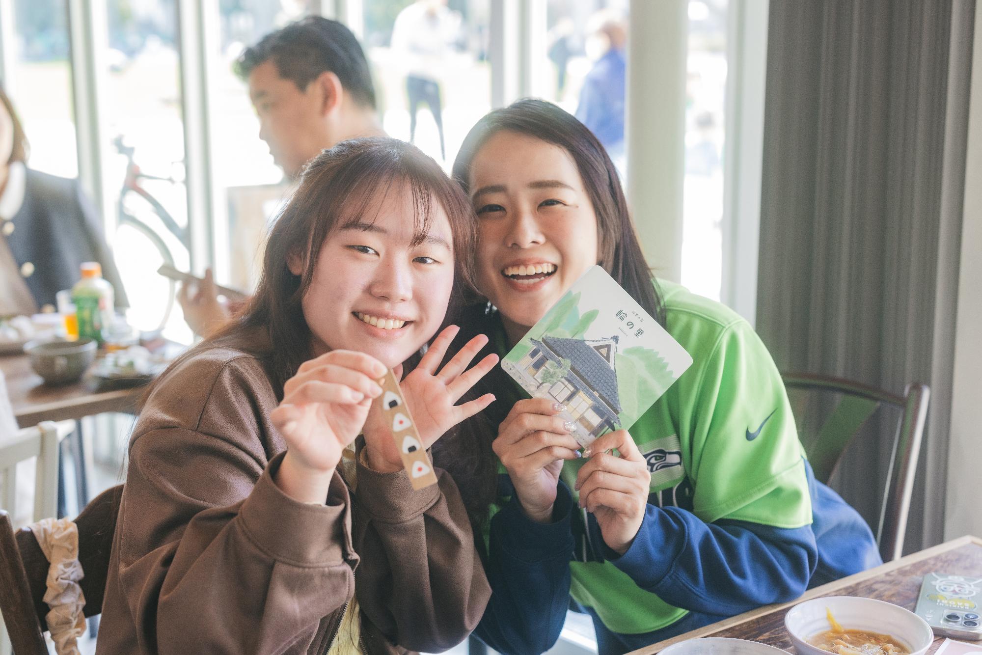 輪の里のお客さん