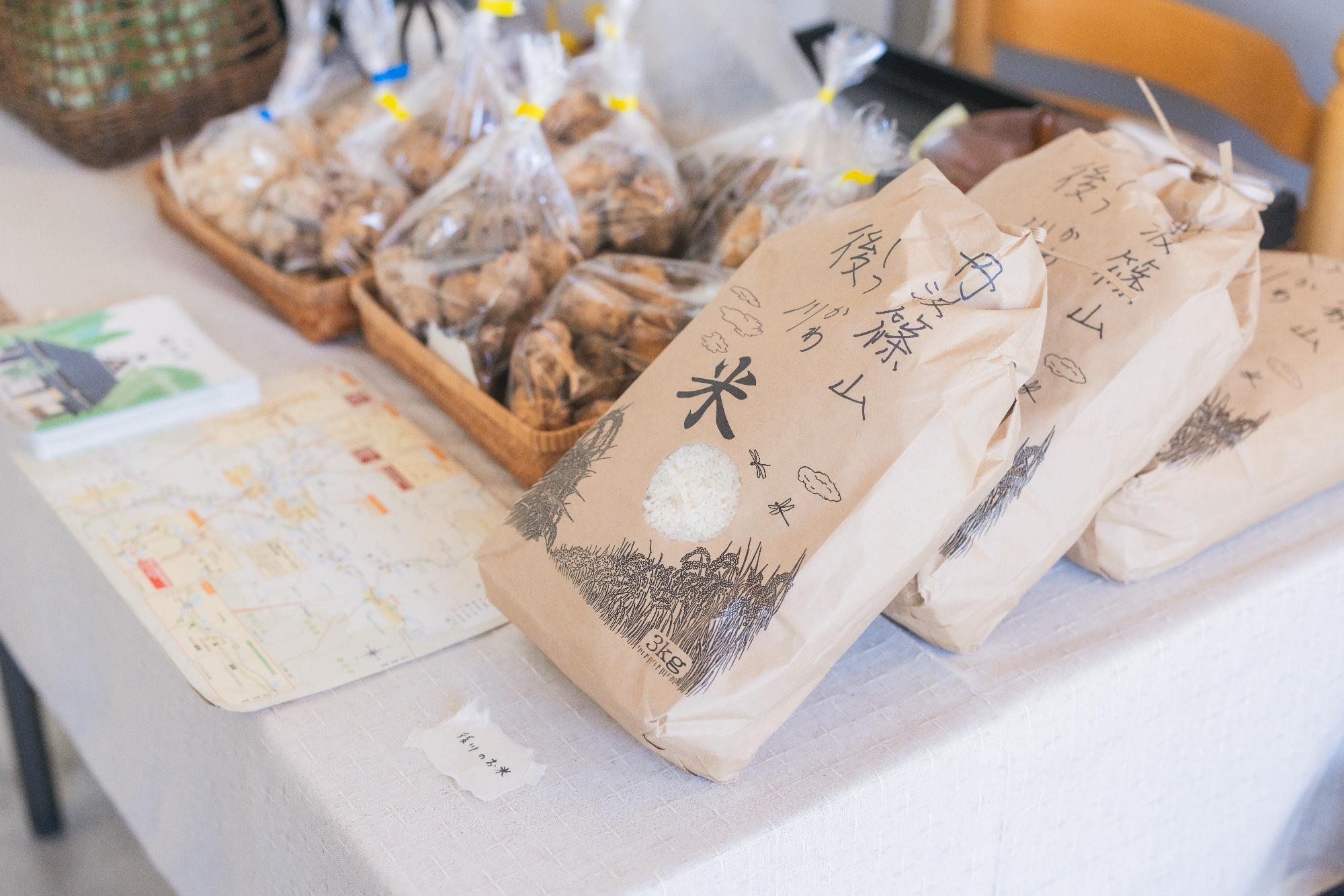 販売されている後川のお米