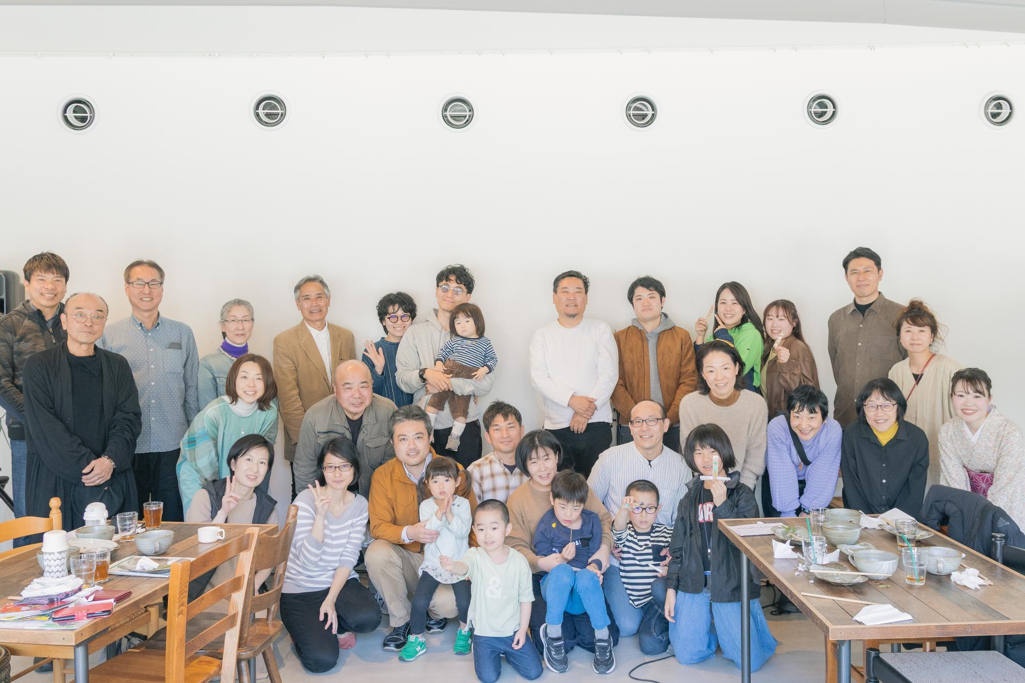 輪の里のお客さん