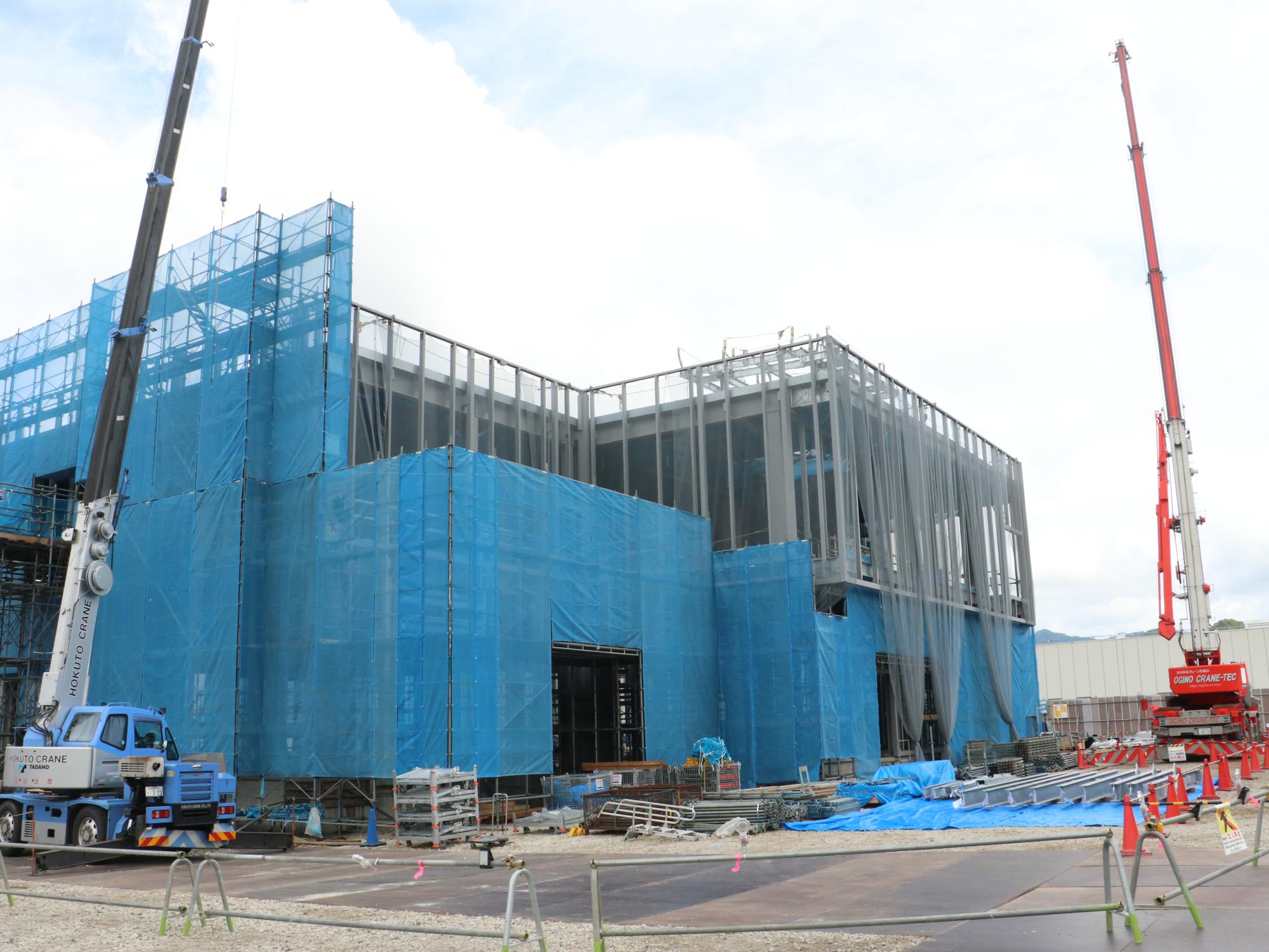 チバガイギー篠山工場の安全祈願祭の様子