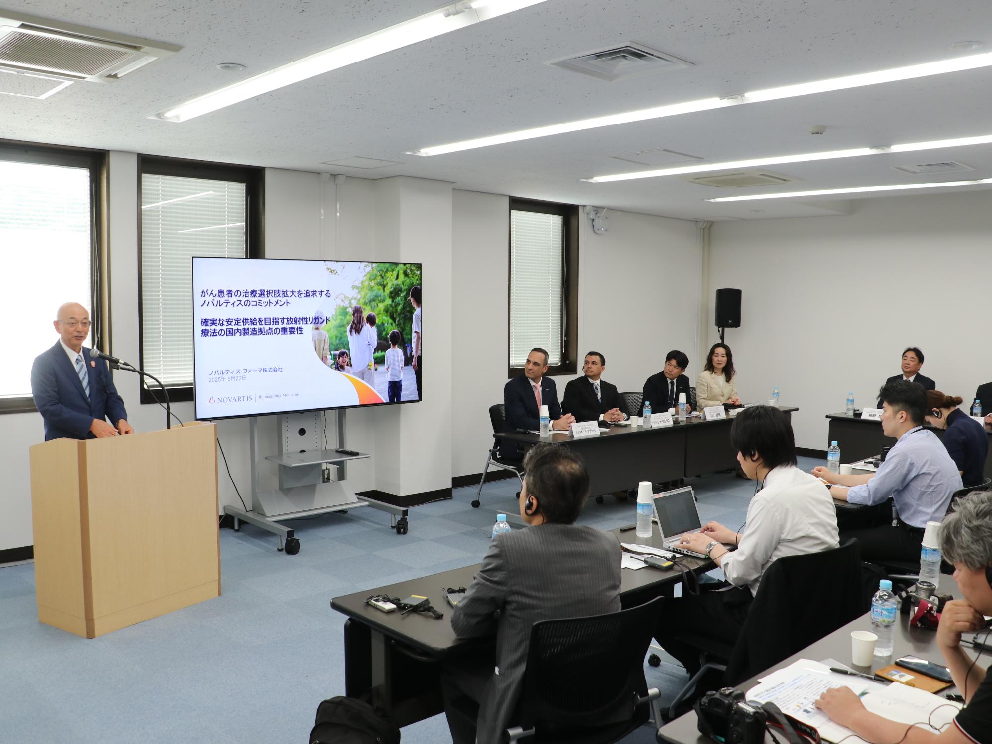 チバガイギー篠山工場の安全祈願祭の様子
