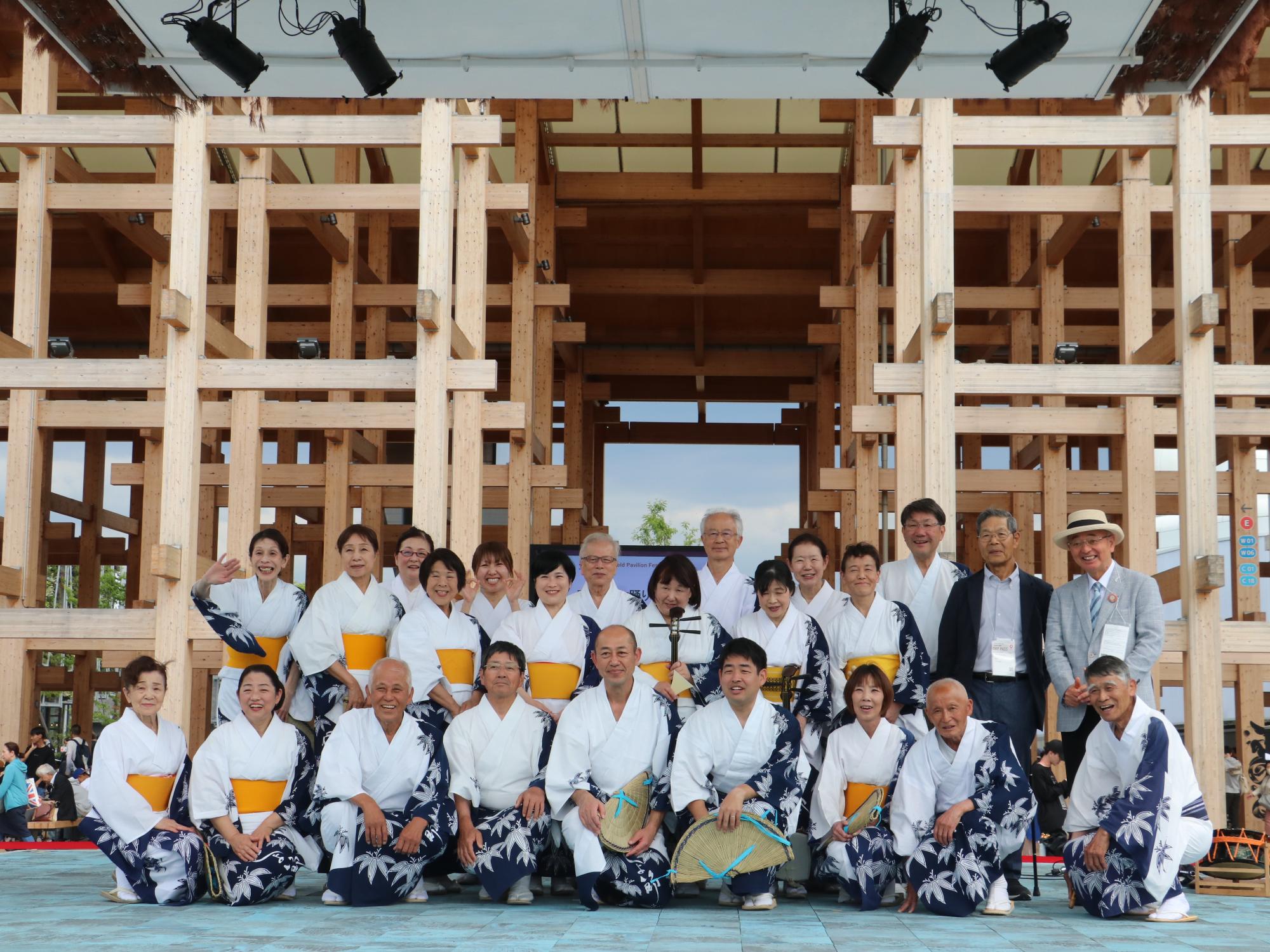 万博でのPRの様子