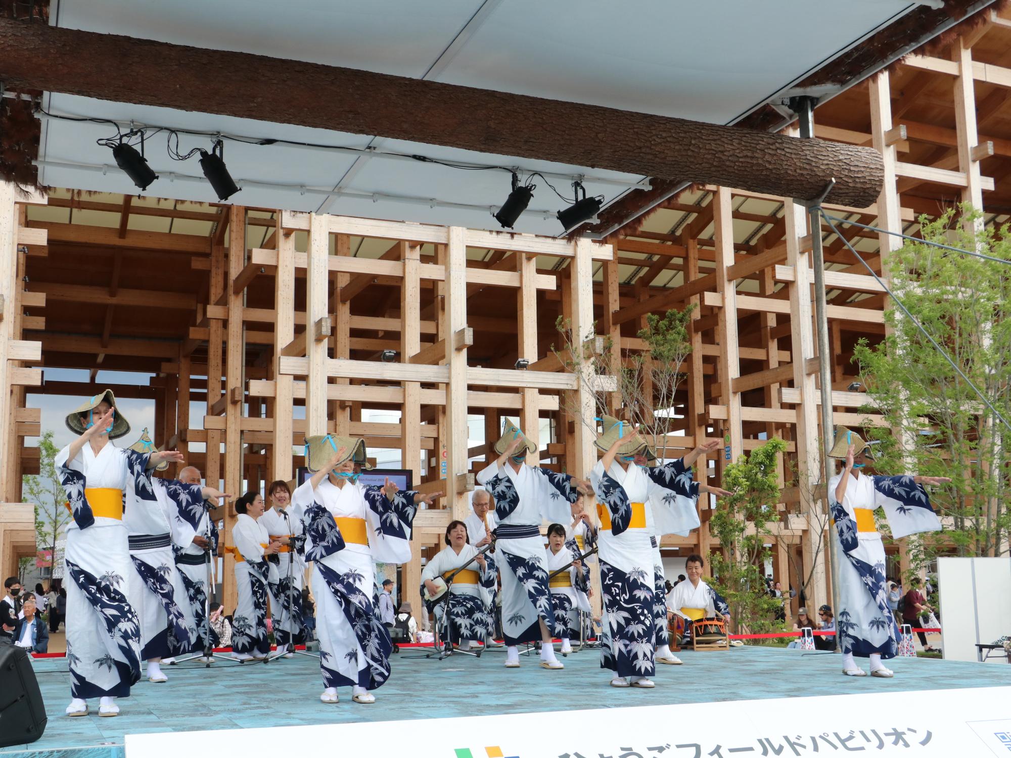 万博でのPRの様子