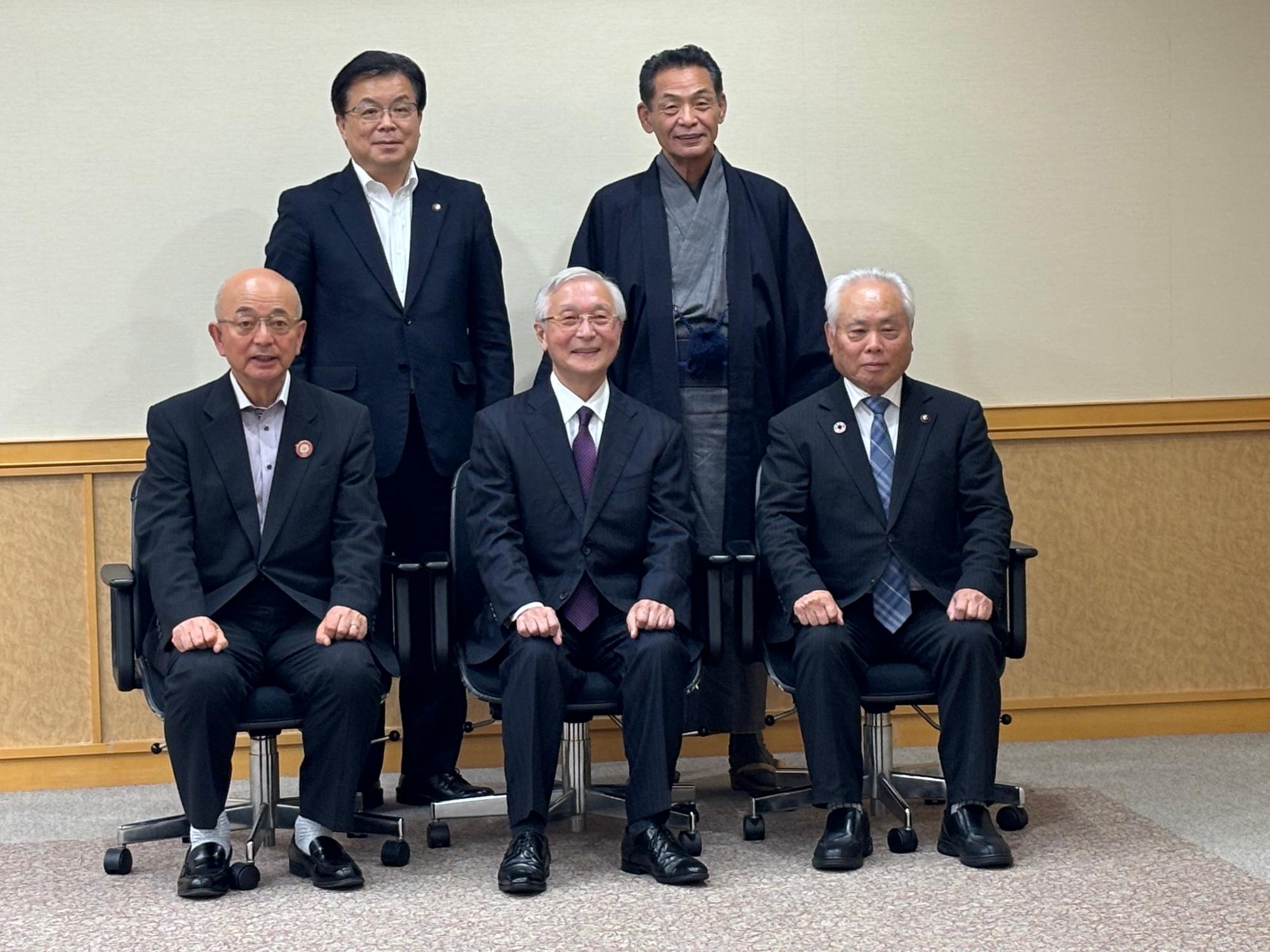 市長座談会の出席者