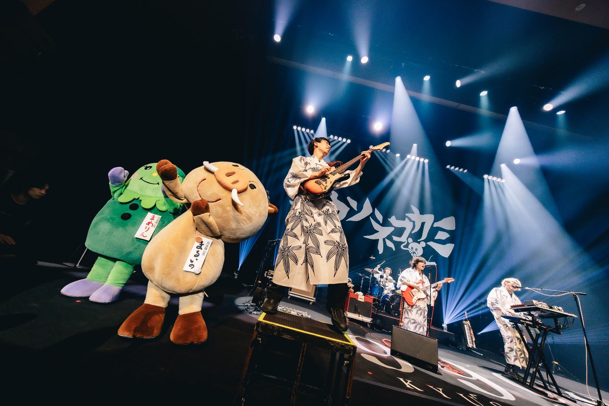 キュウソネコカミのライブの様子