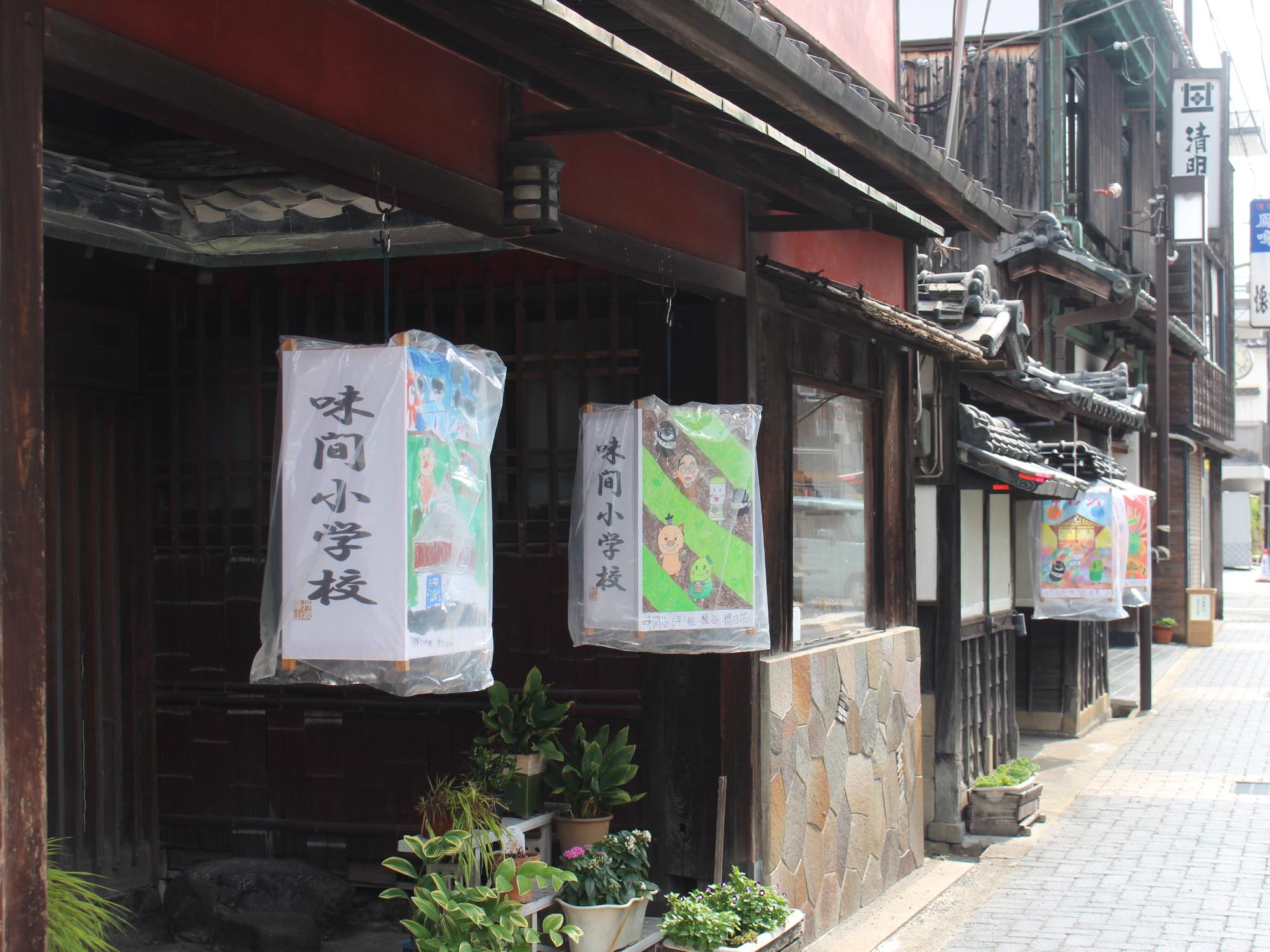 デカンショ祭準備の様子