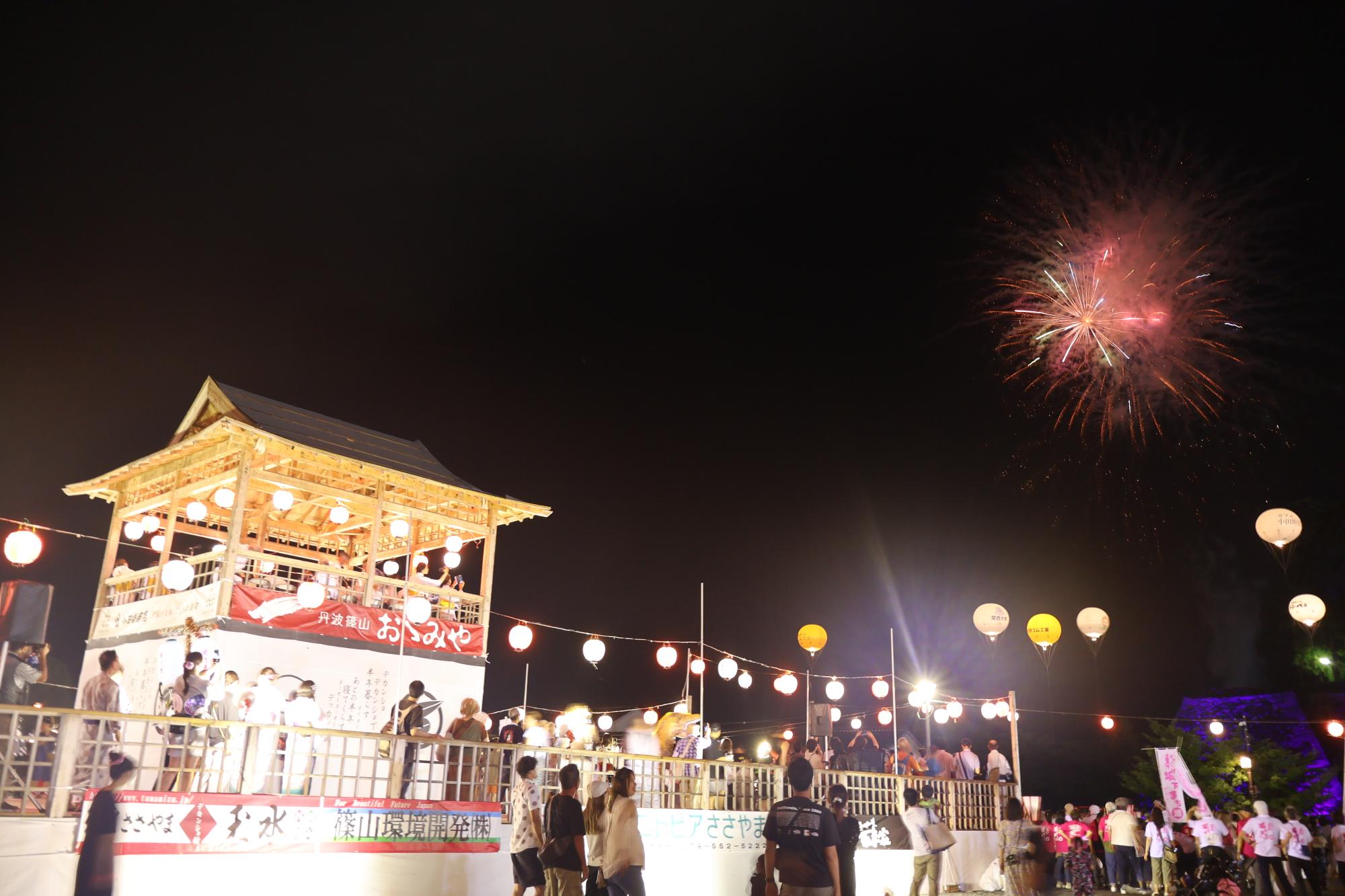 デカンショ祭の様子