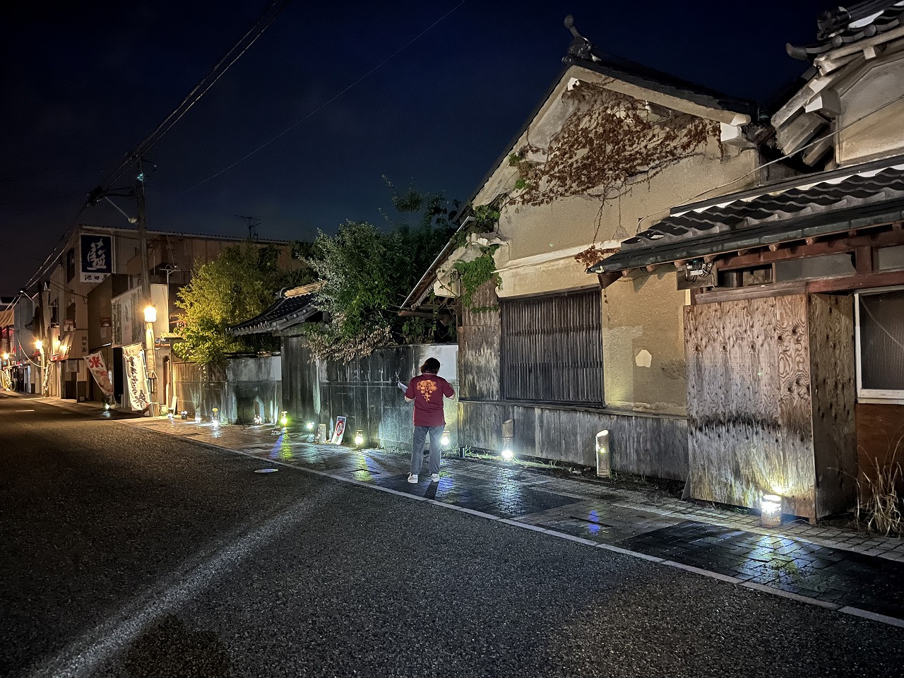 市街地装飾の様子