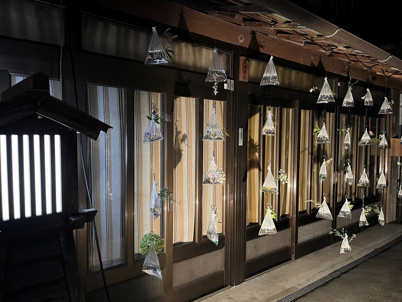 市街地装飾の様子