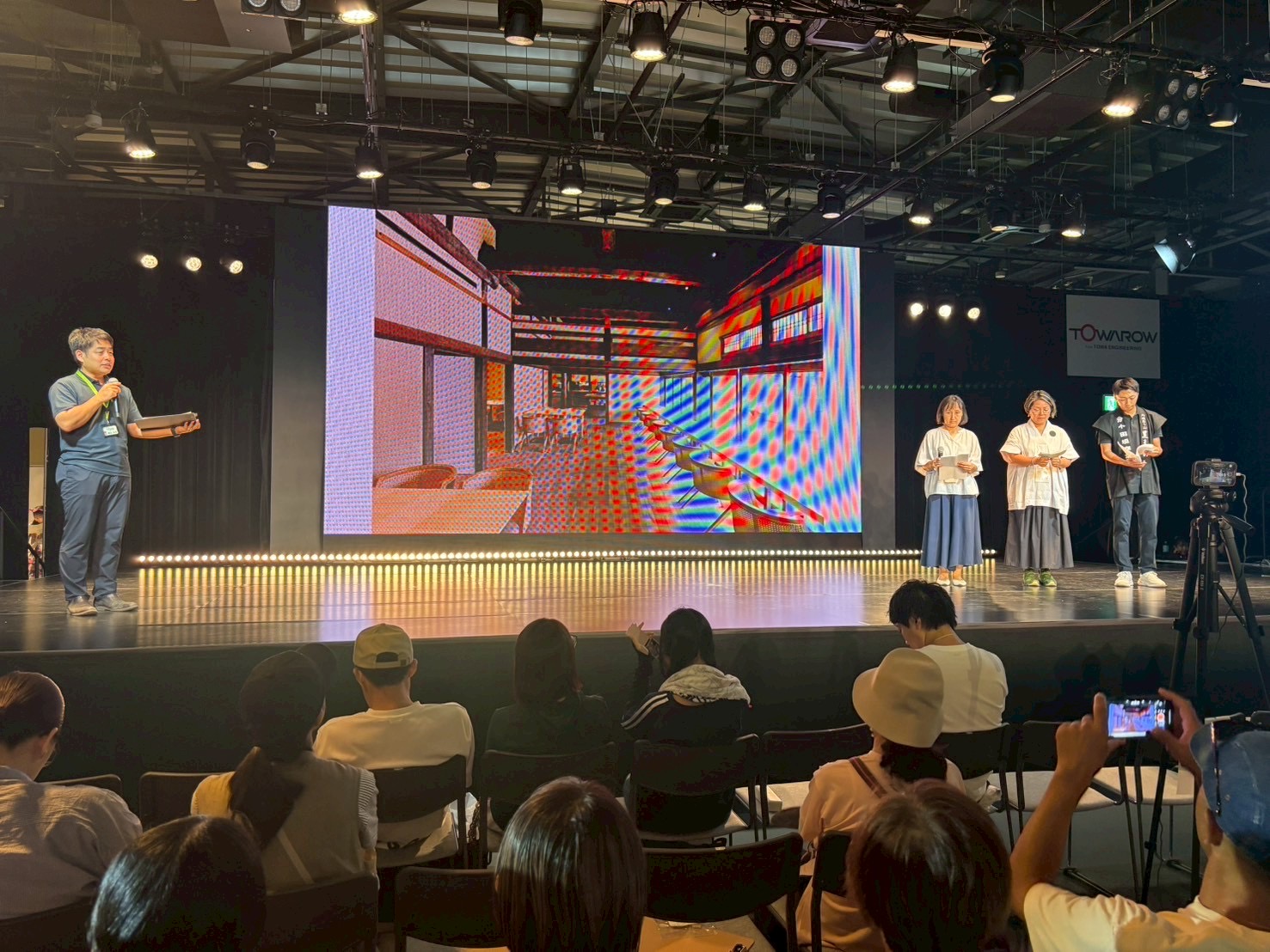 ステージでのPRタイム