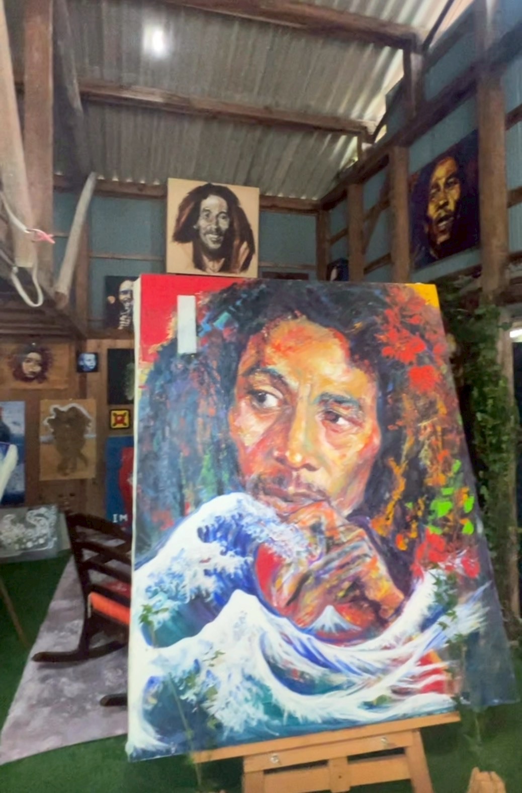 秋のアートフェスタの様子