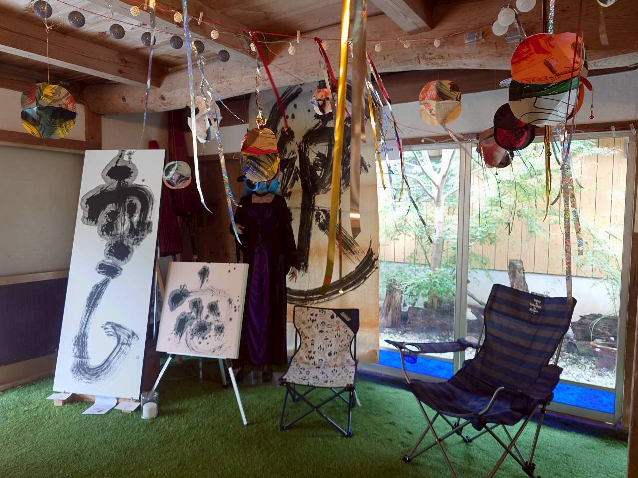 秋のアートフェスタの様子