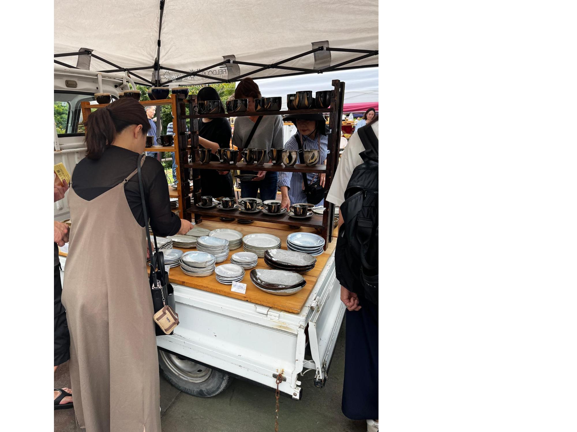 陶器まつりの様子