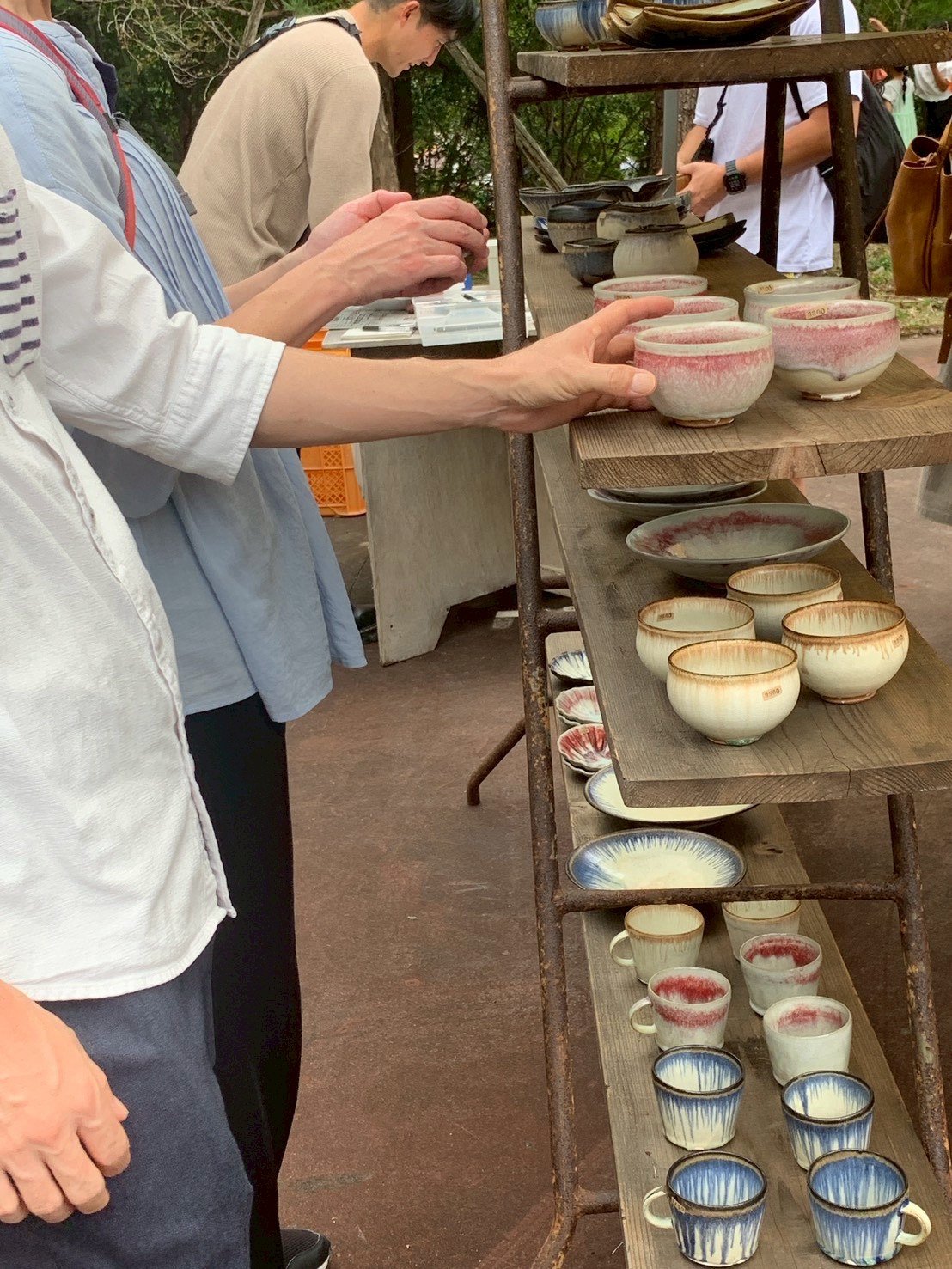 陶器まつりの様子