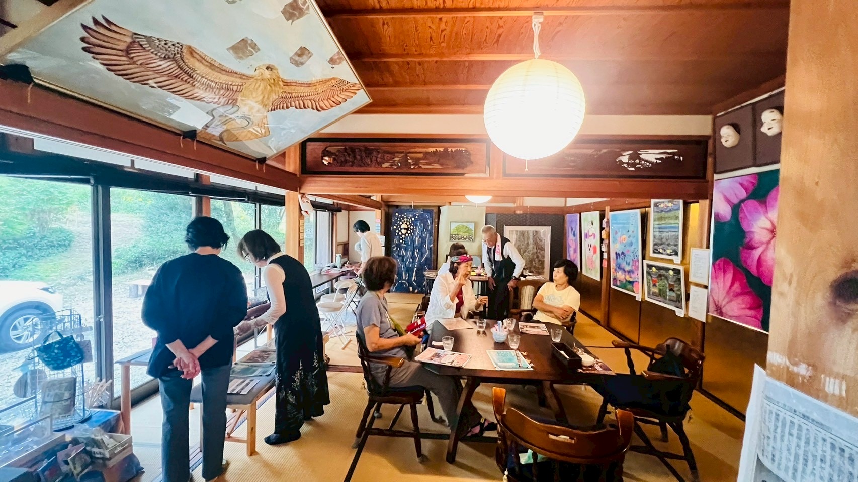 秋のアートフェスタの様子