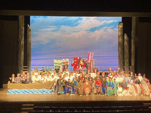 ひょうごの民俗芸能祭集合写真