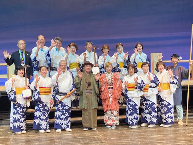 ひょうごの民俗芸能祭デカンショ集合写真