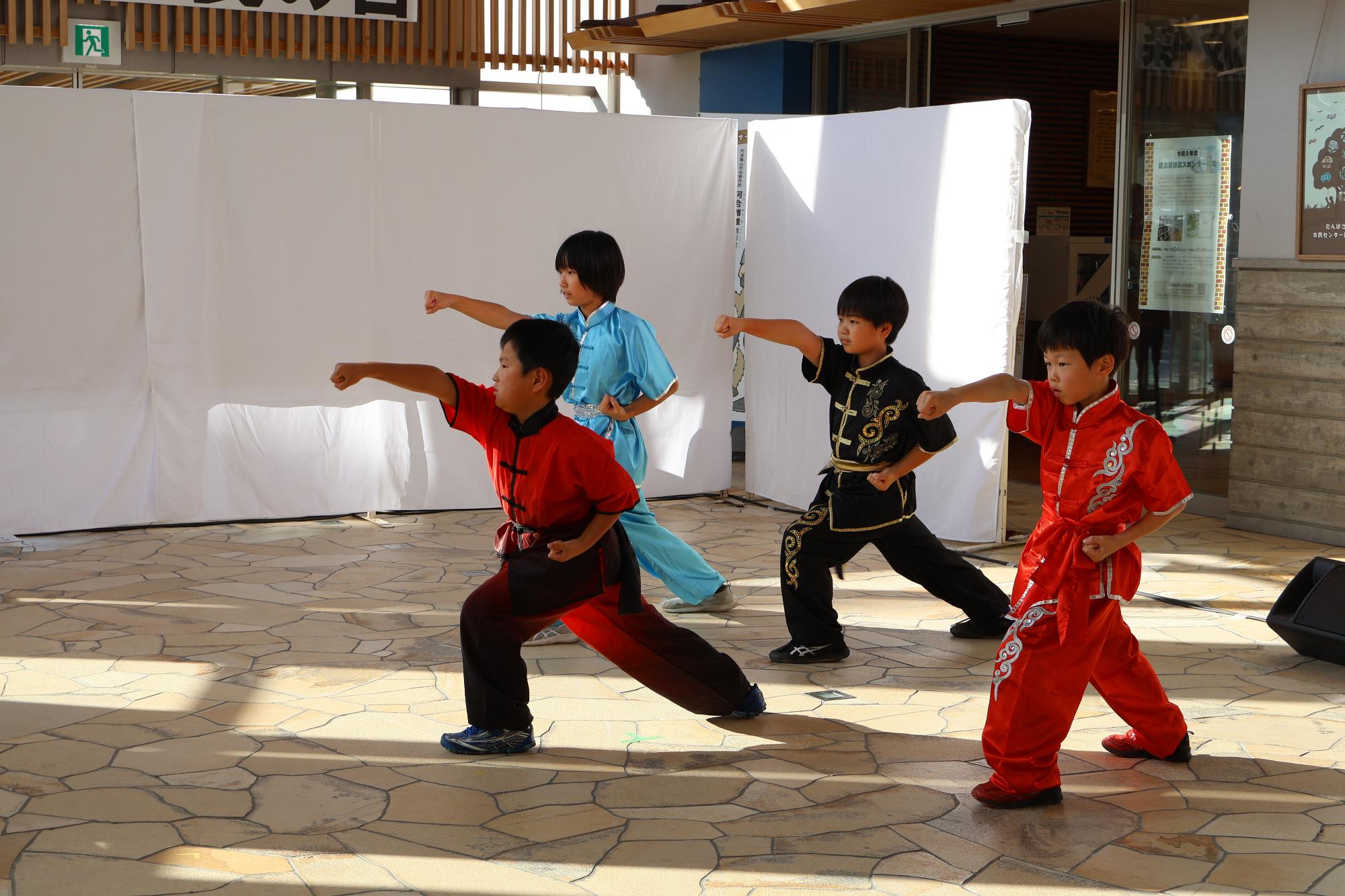 丹波篠山市民の日イベント・カンフーサークル