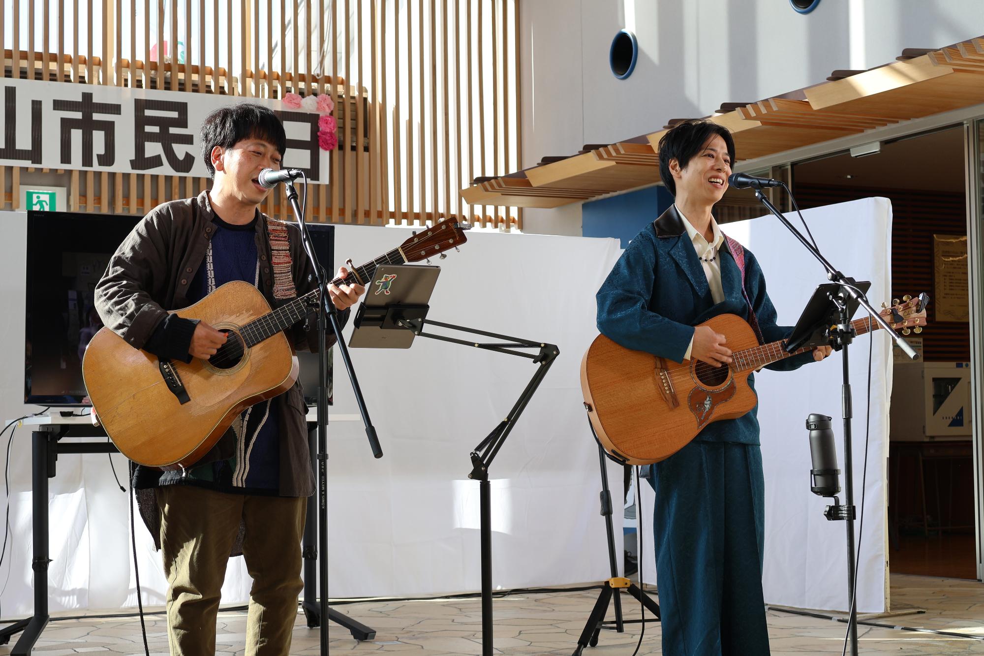 丹波篠山市民の日イベント・ミニライブ
