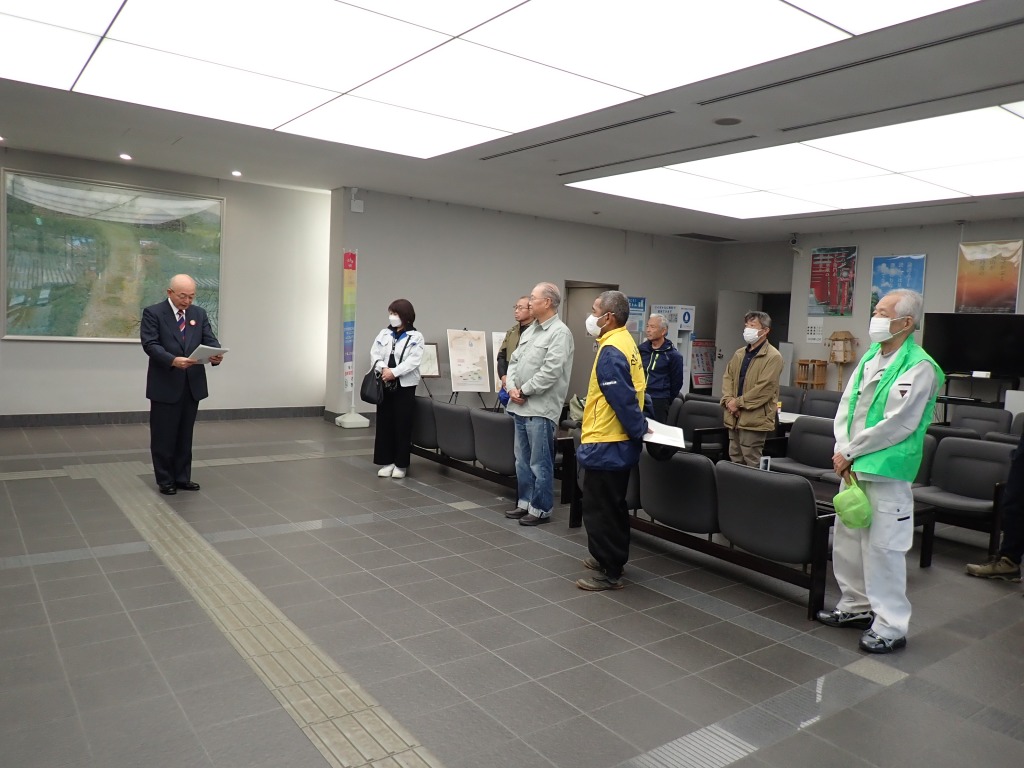 環境美化パトロール市長挨拶