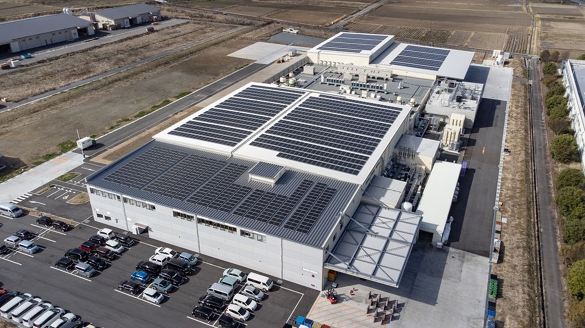 グリーンウッドファクトリーの太陽光発電