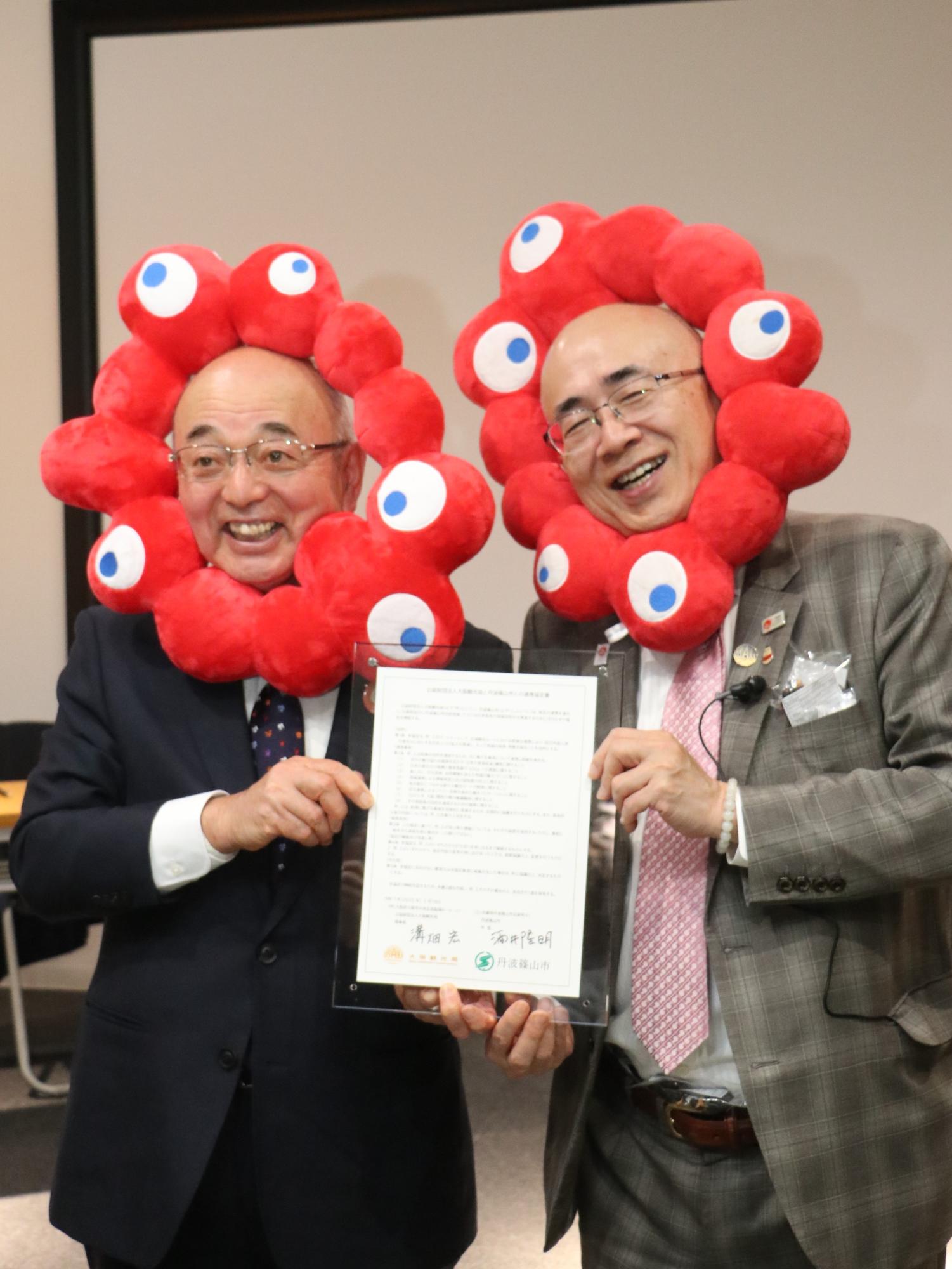 大阪観光局長と市長