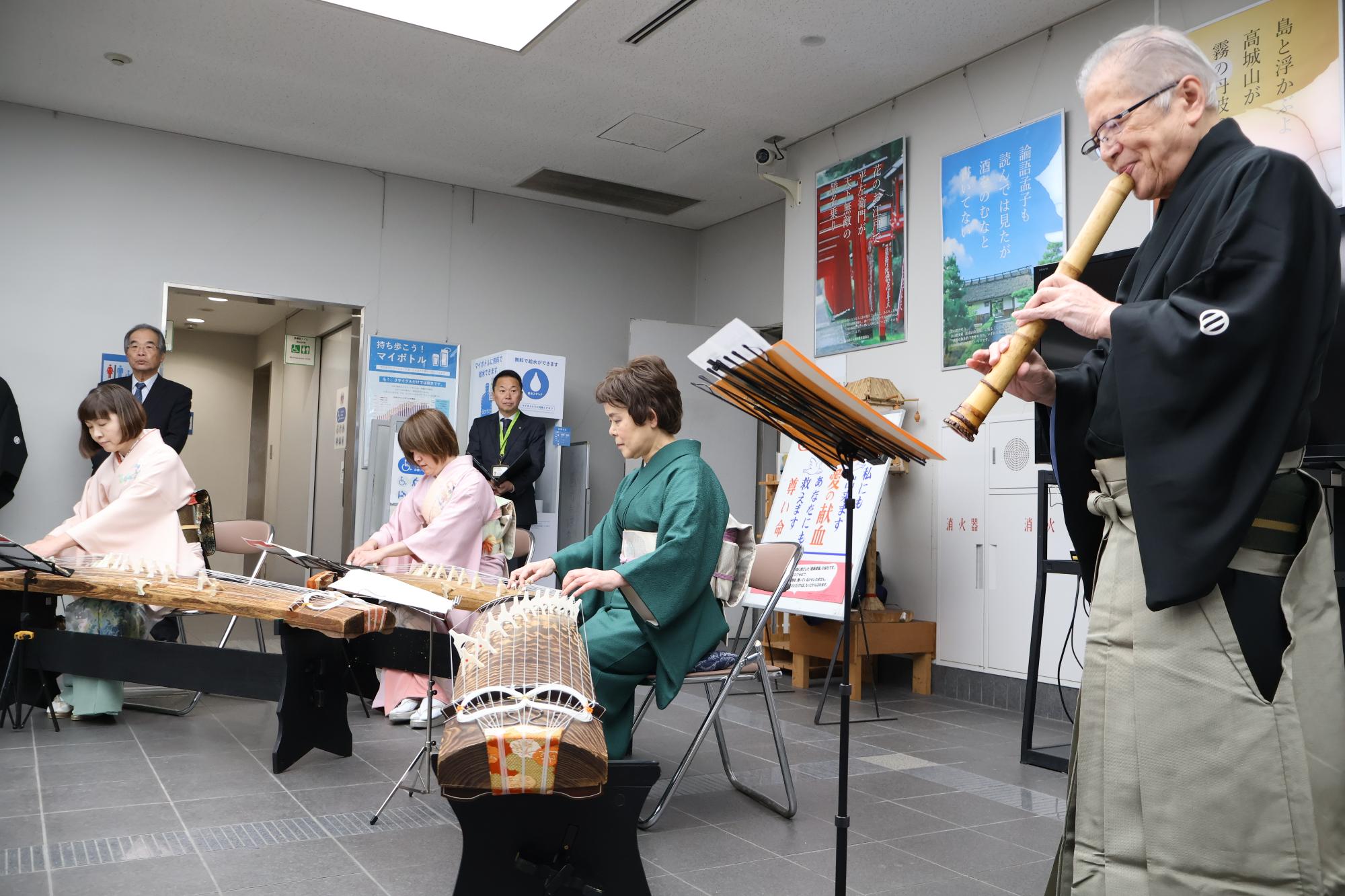仕事はじめの会本庁舎