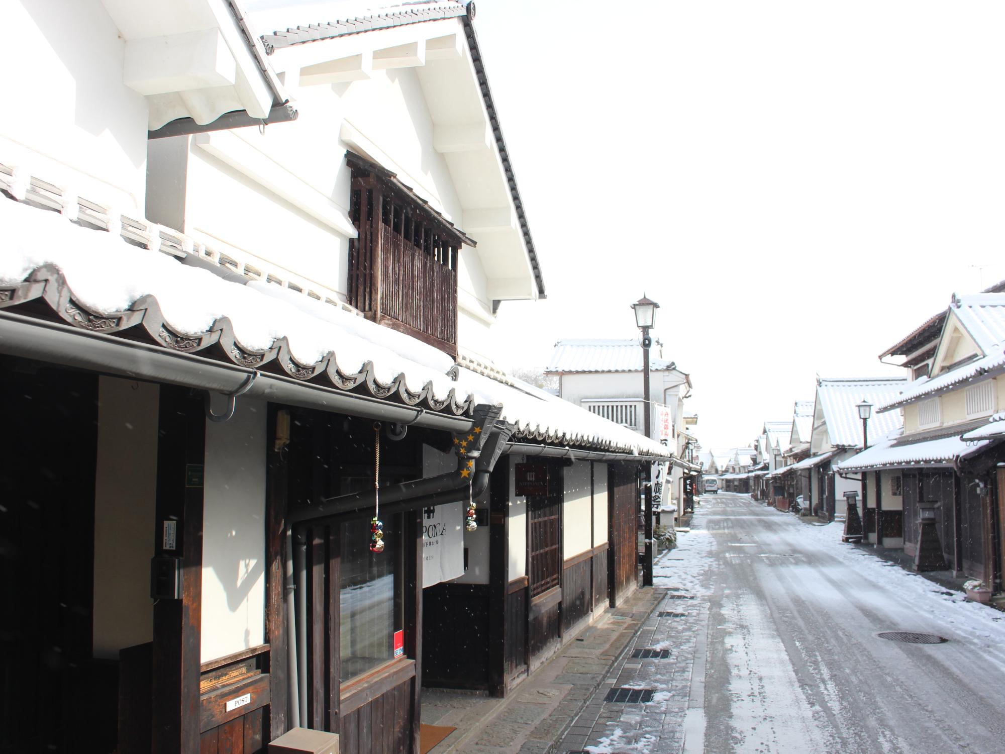 丹波篠山の雪景色