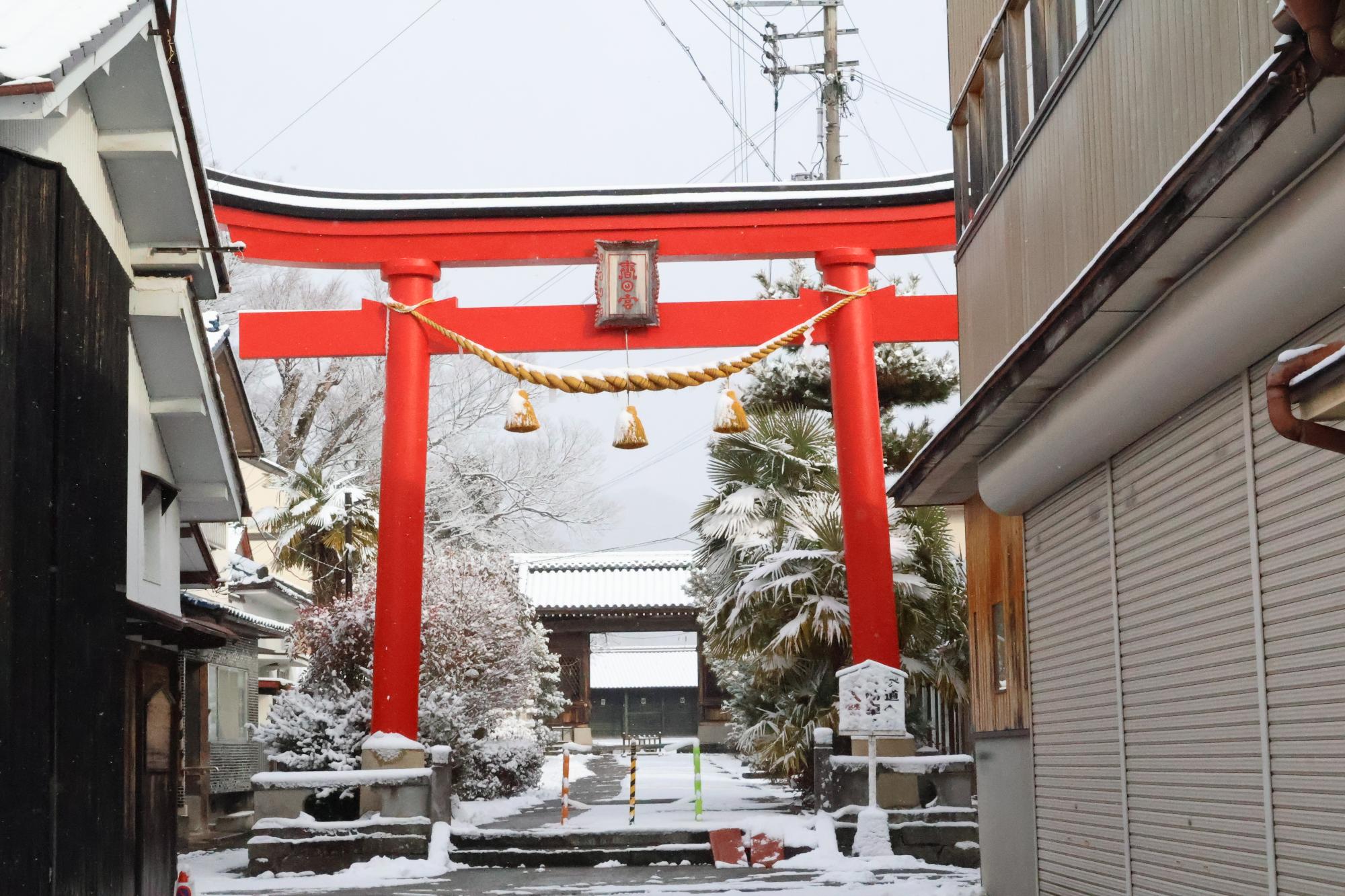 丹波篠山の雪景色