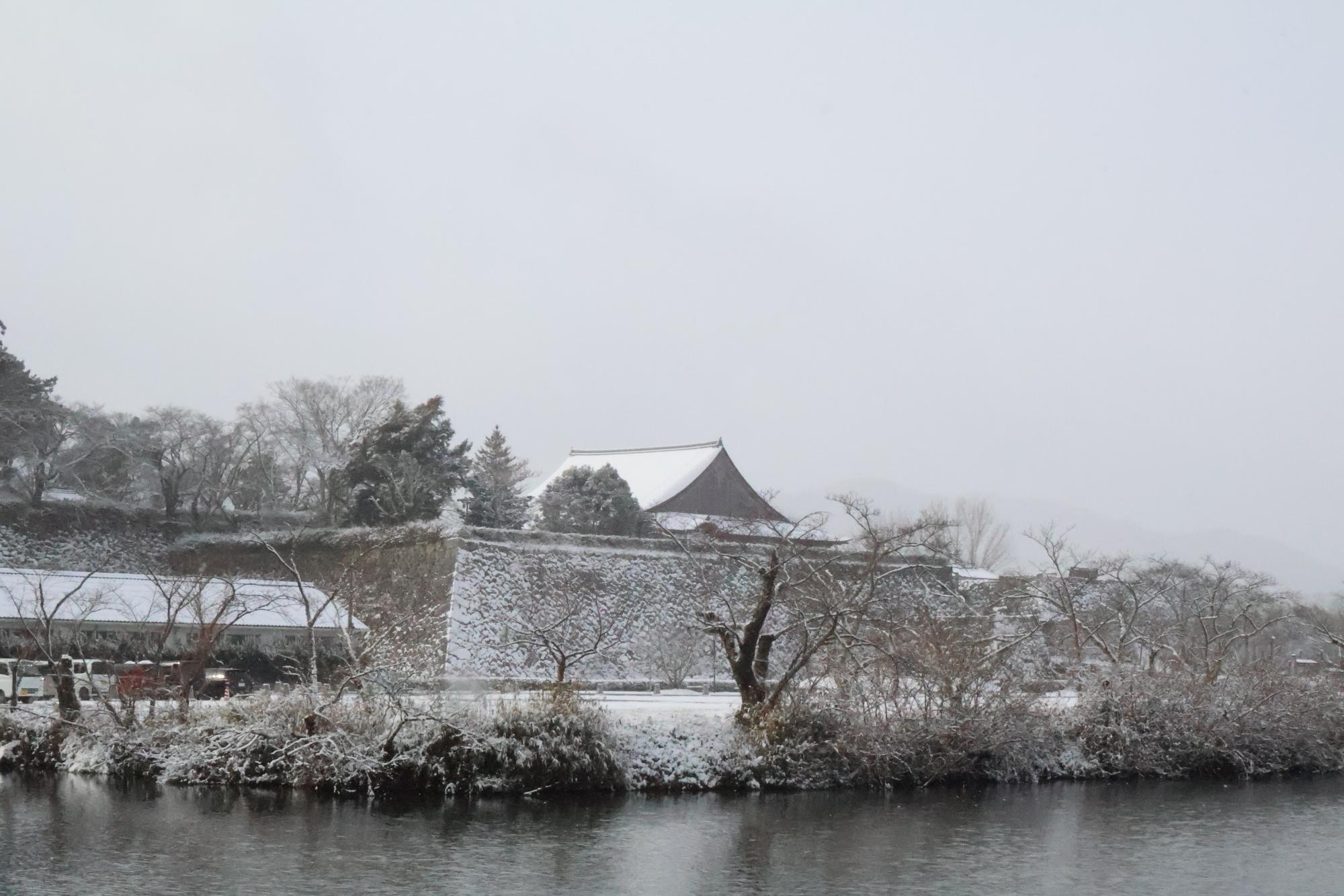 丹波篠山の雪景色