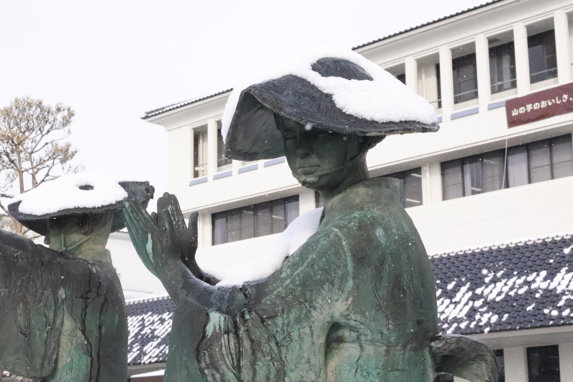 丹波篠山の雪景色