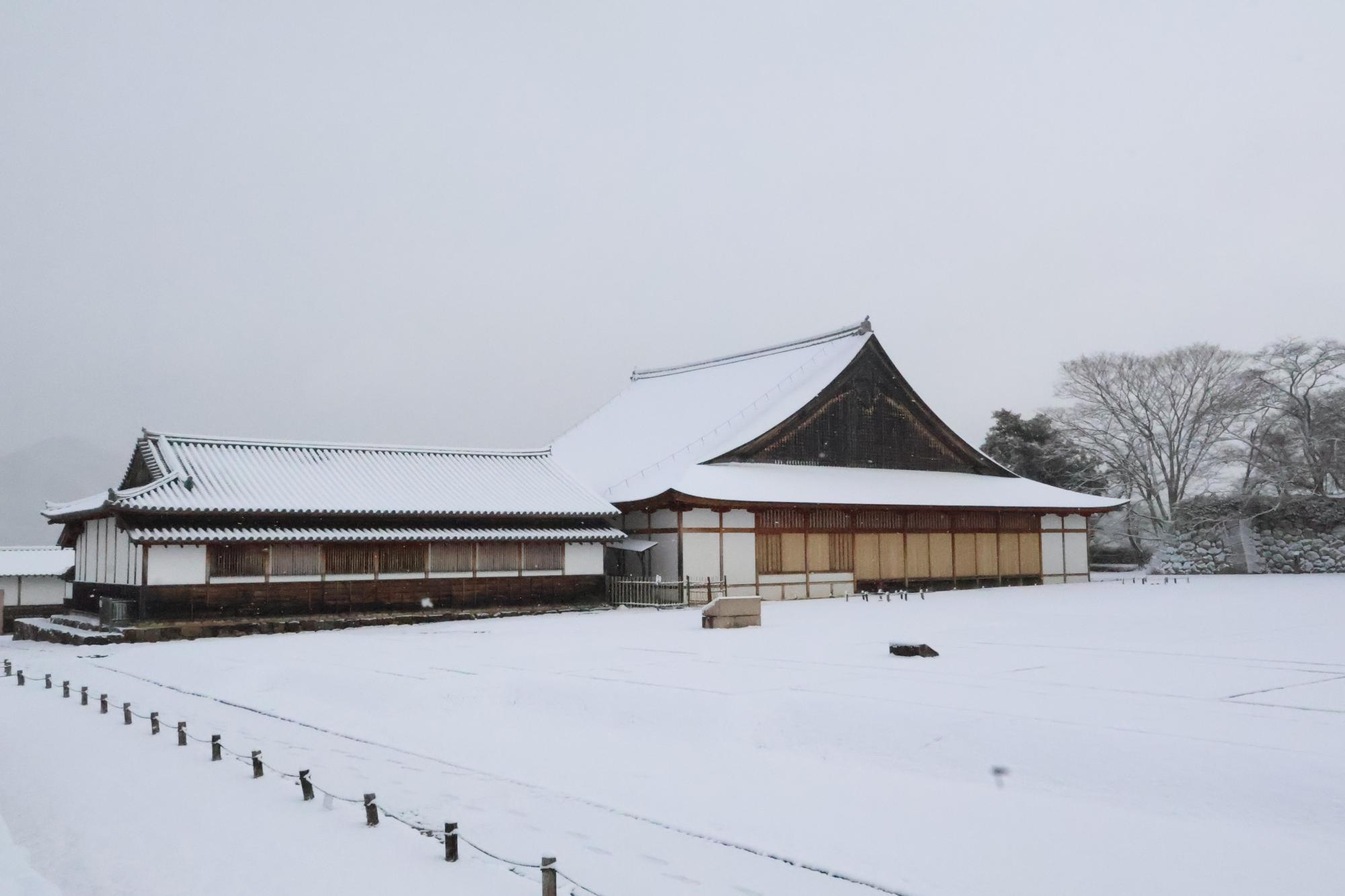 丹波篠山の雪景色