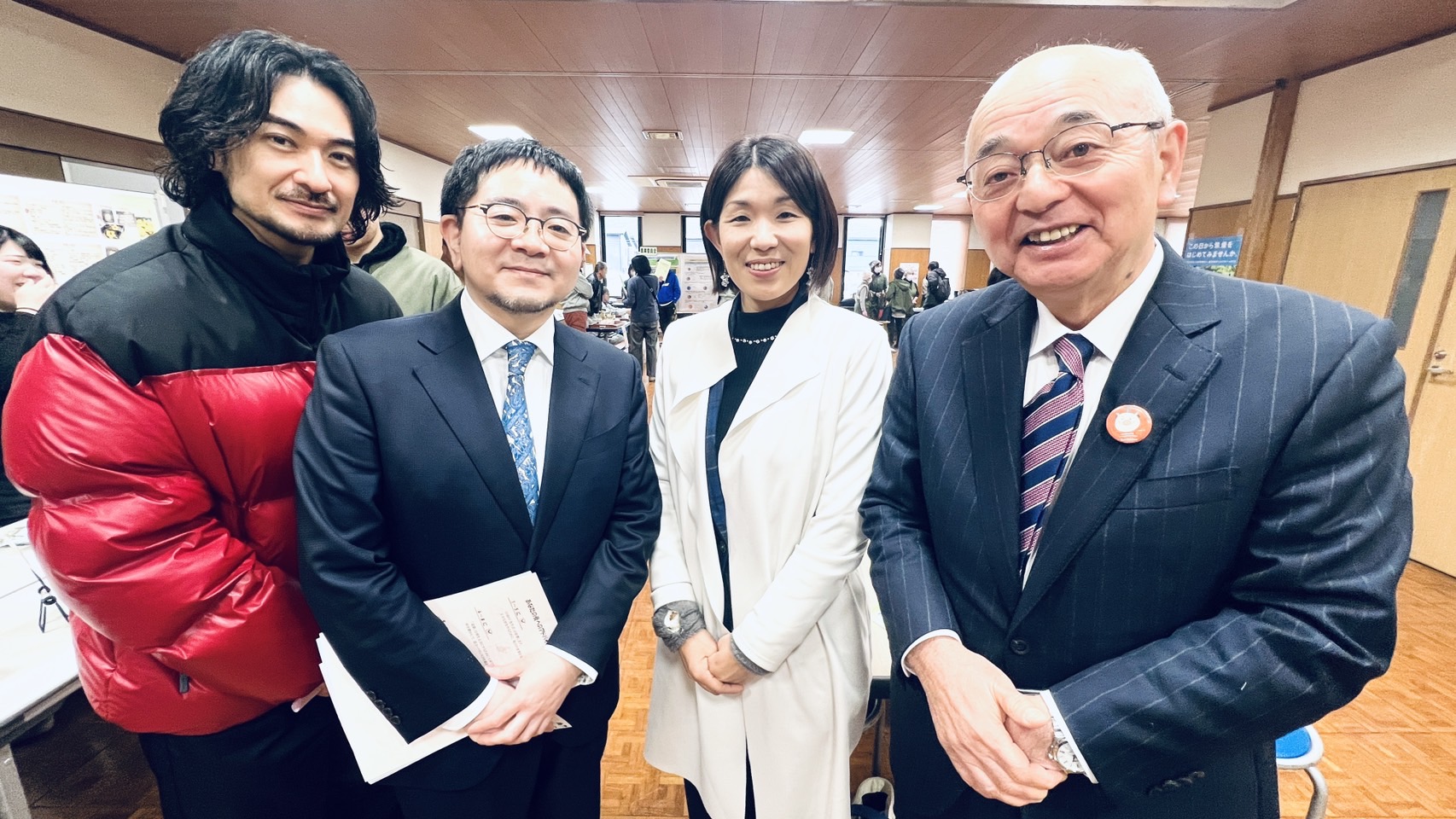 講師の方との記念写真