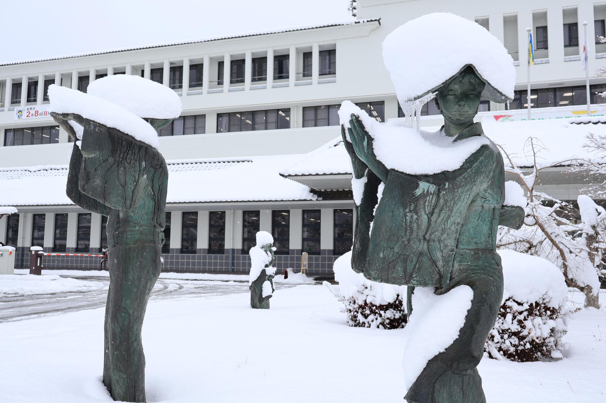 丹波篠山の雪景色