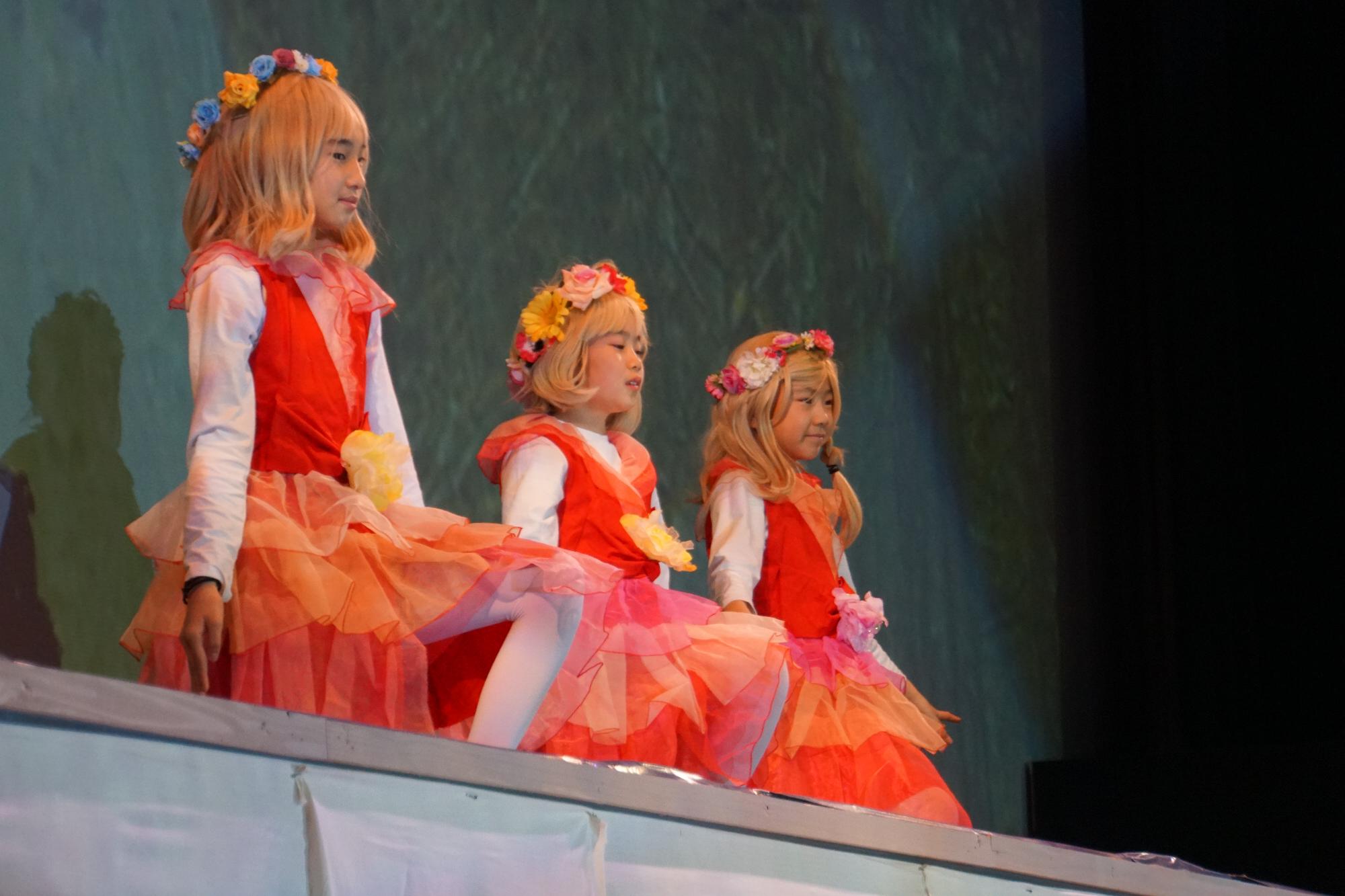 市民ミュージカル「シンデレラ」の様子