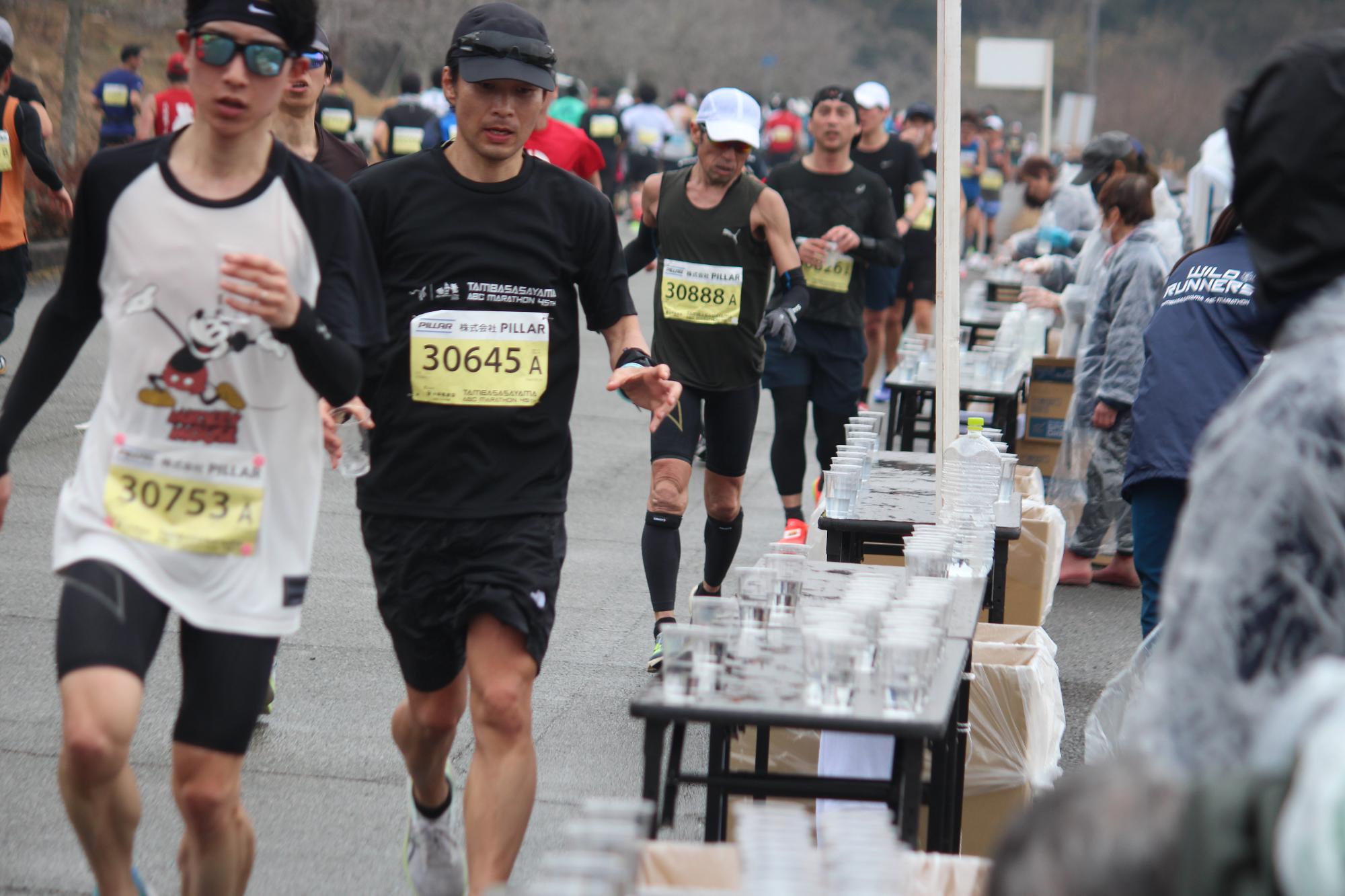 昨年のABCマラソンの様子