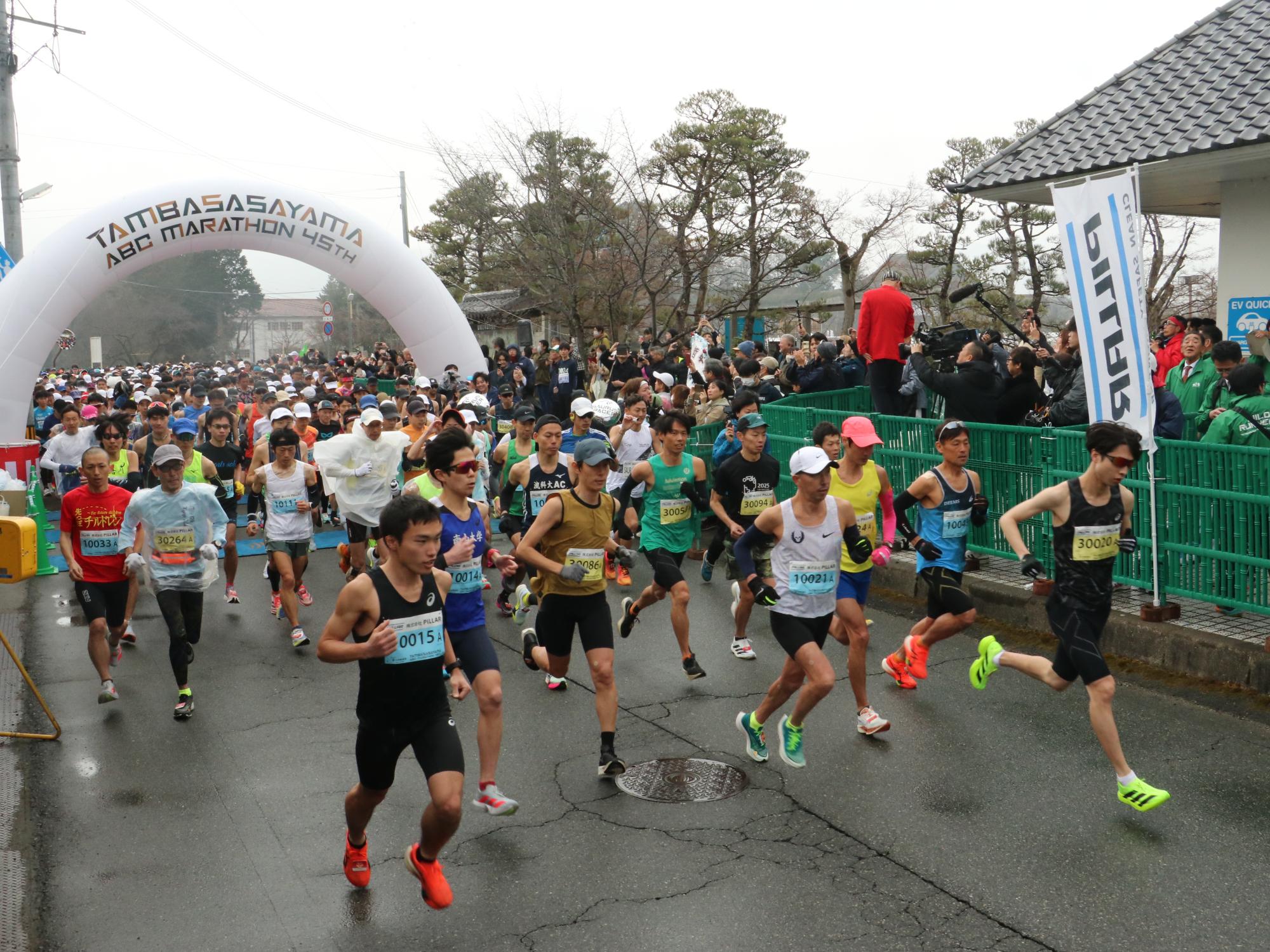 昨年のABCマラソンの様子