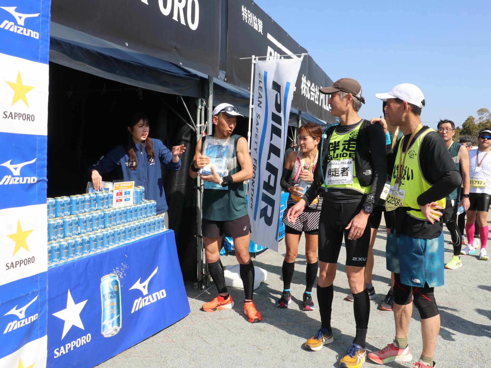 丹波篠山ABCマラソンの様子