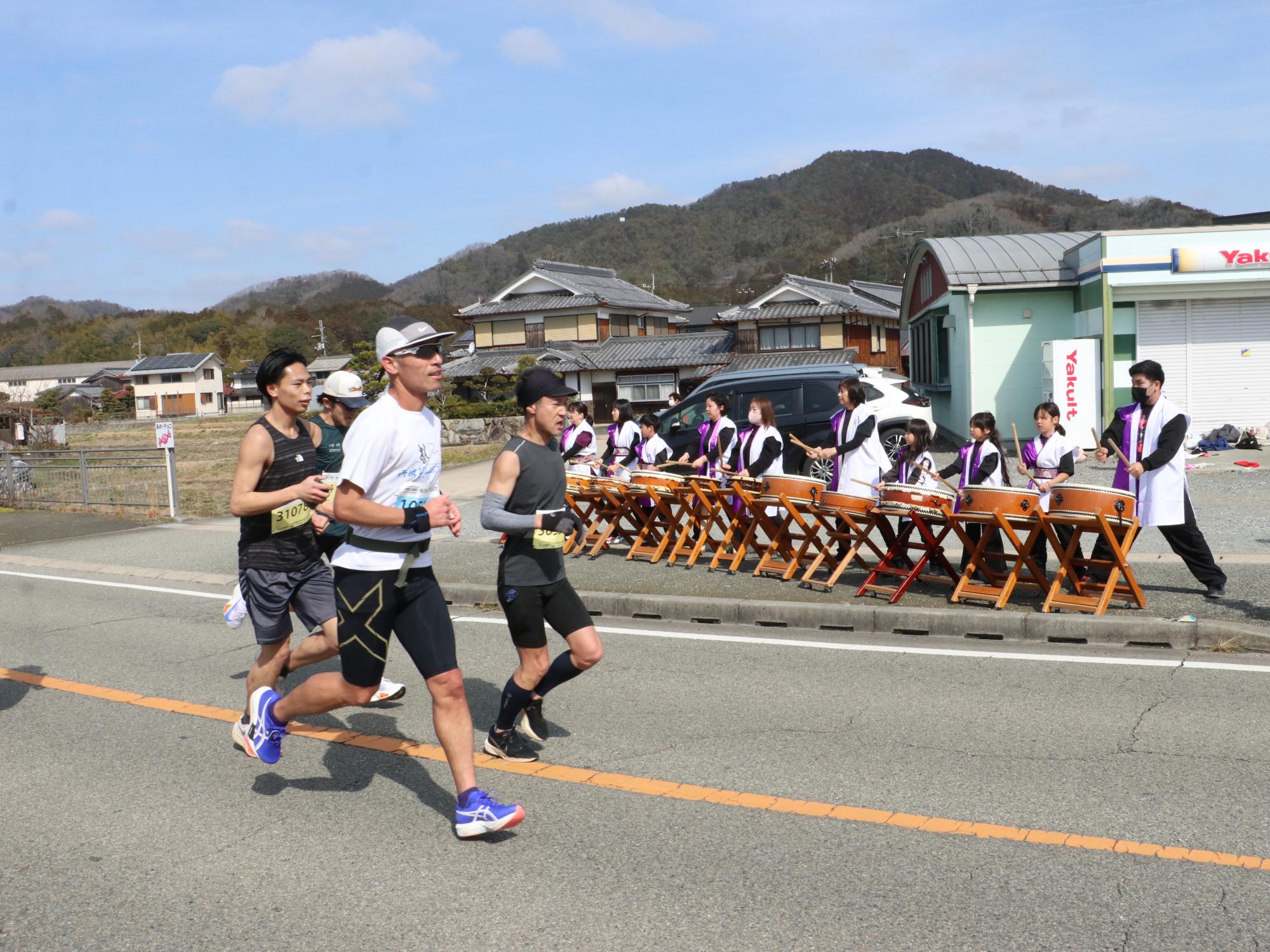 丹波篠山ABCマラソンの様子