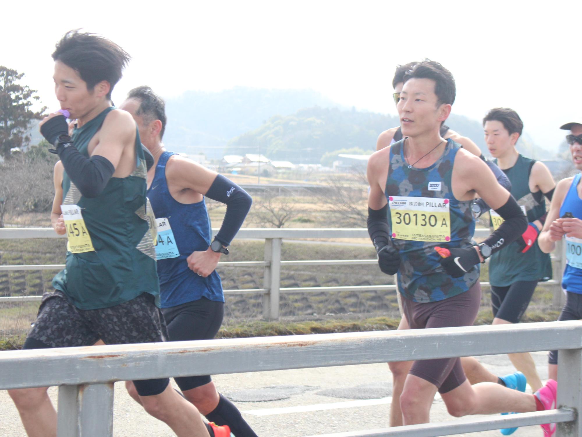 丹波篠山ABCマラソンの様子