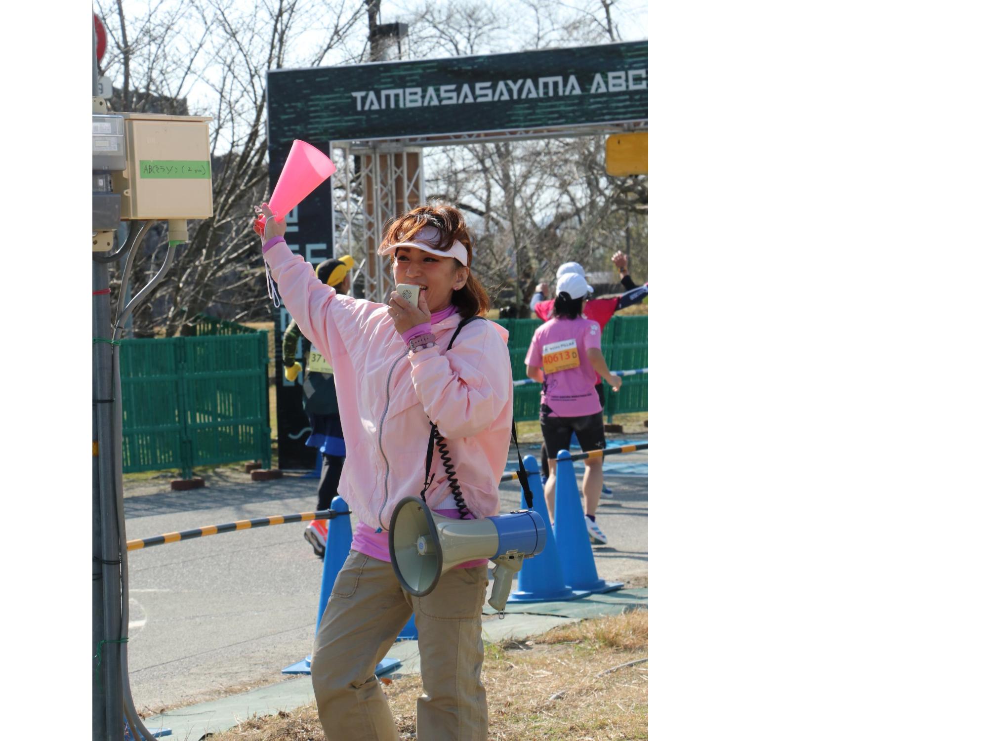 丹波篠山ABCマラソンの様子