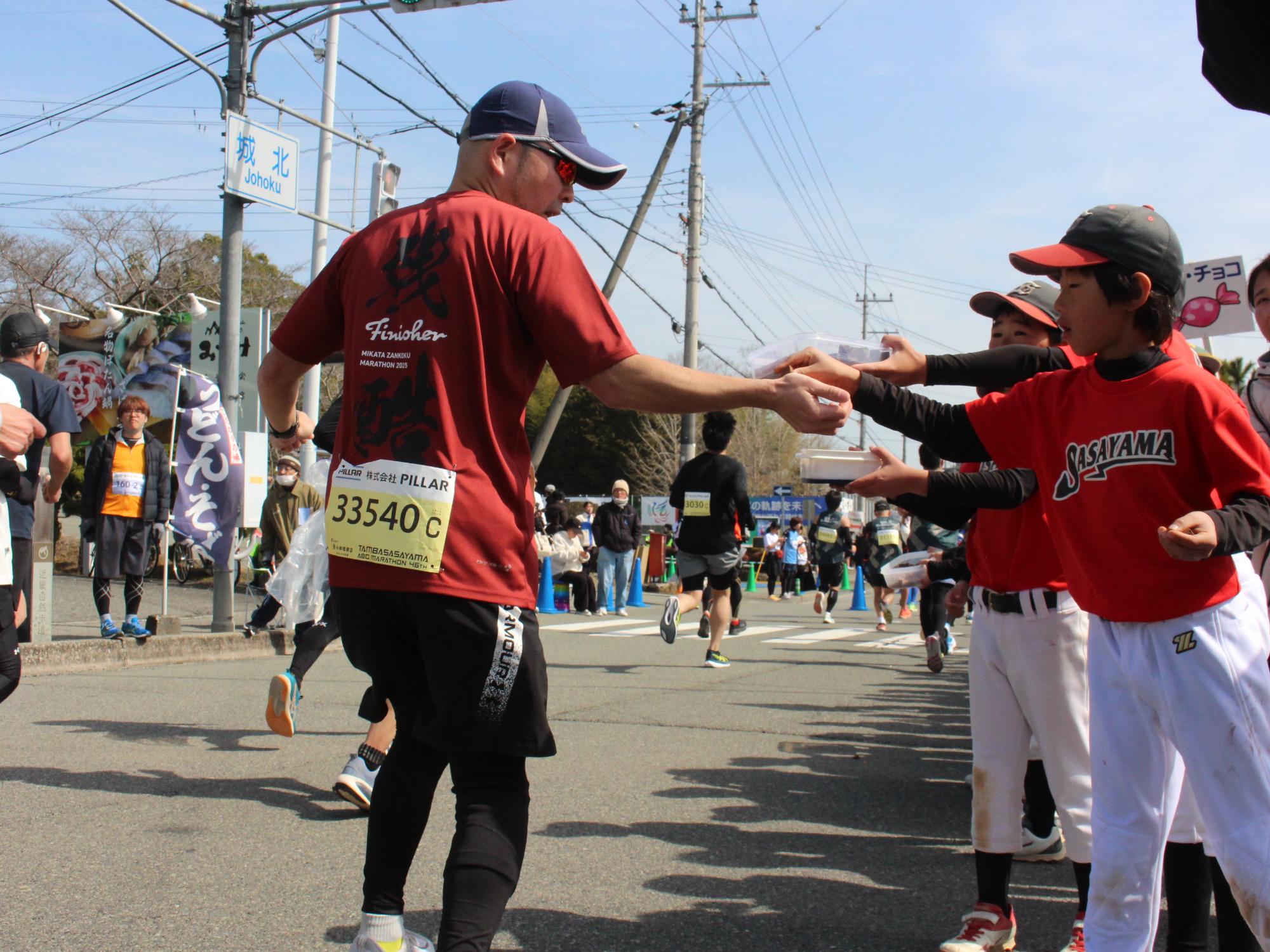 丹波篠山ABCマラソンの様子