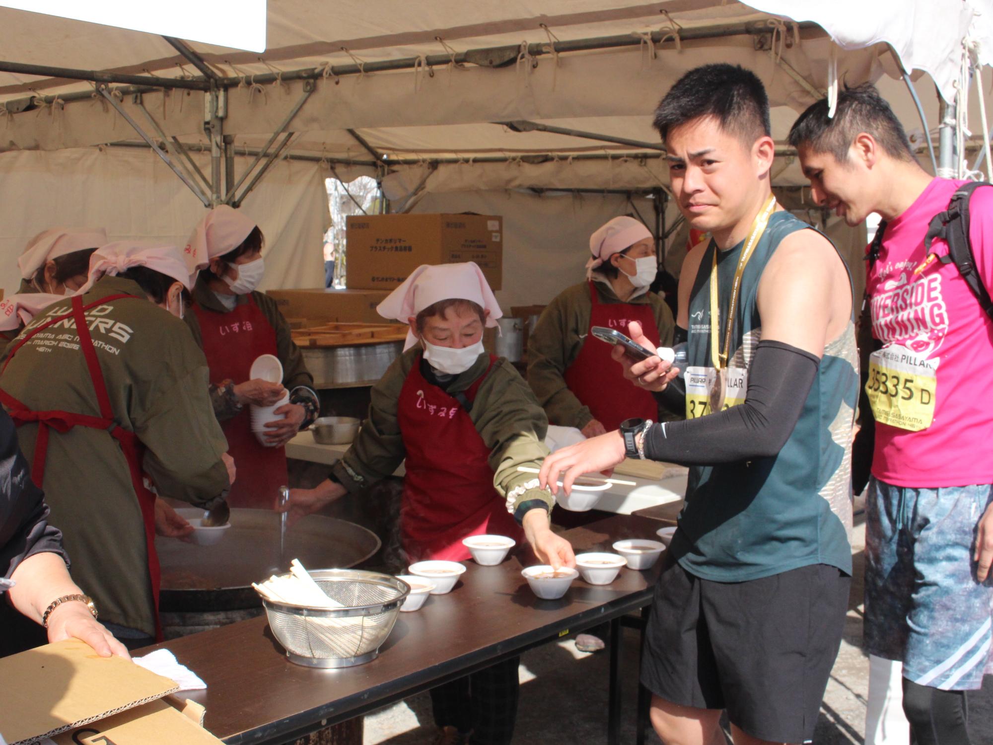 丹波篠山ABCマラソンの様子