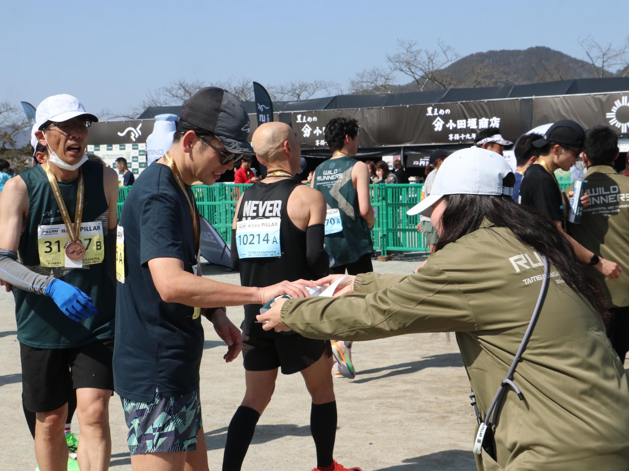 丹波篠山ABCマラソンの様子