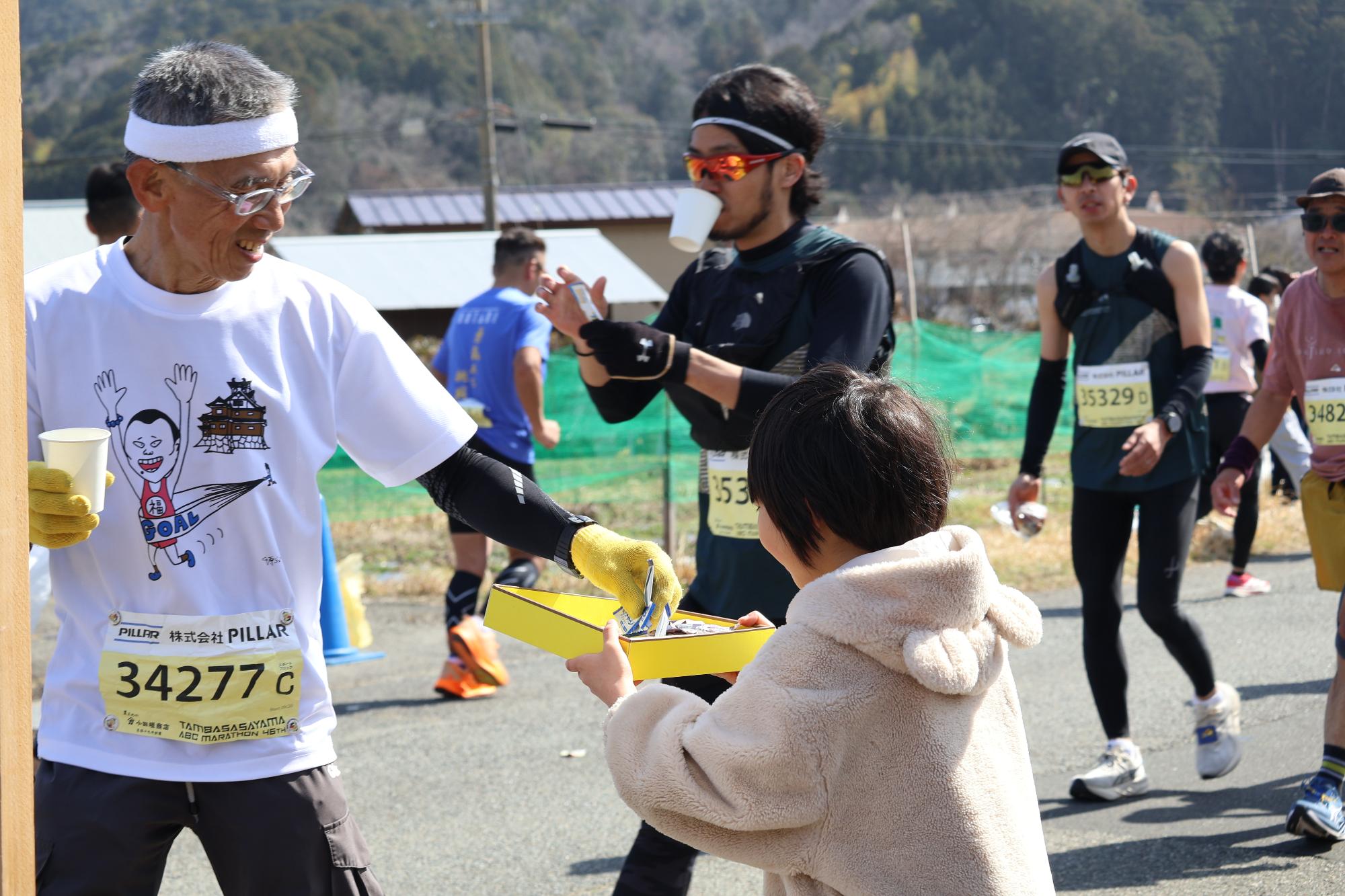 丹波篠山ABCマラソンの様子