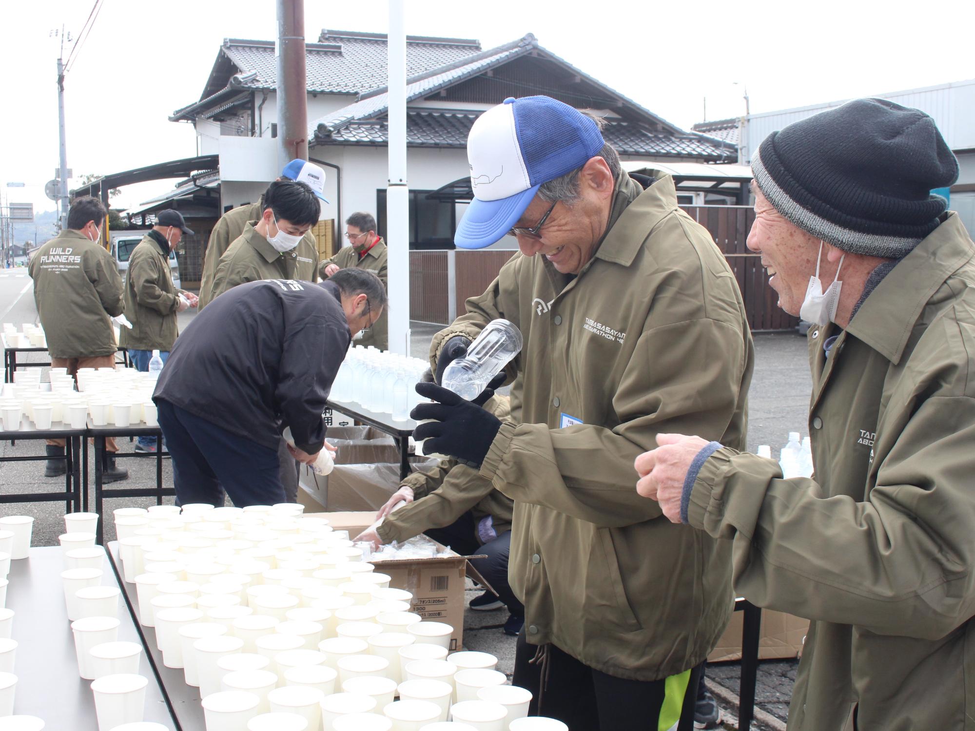 丹波篠山ABCマラソンの様子