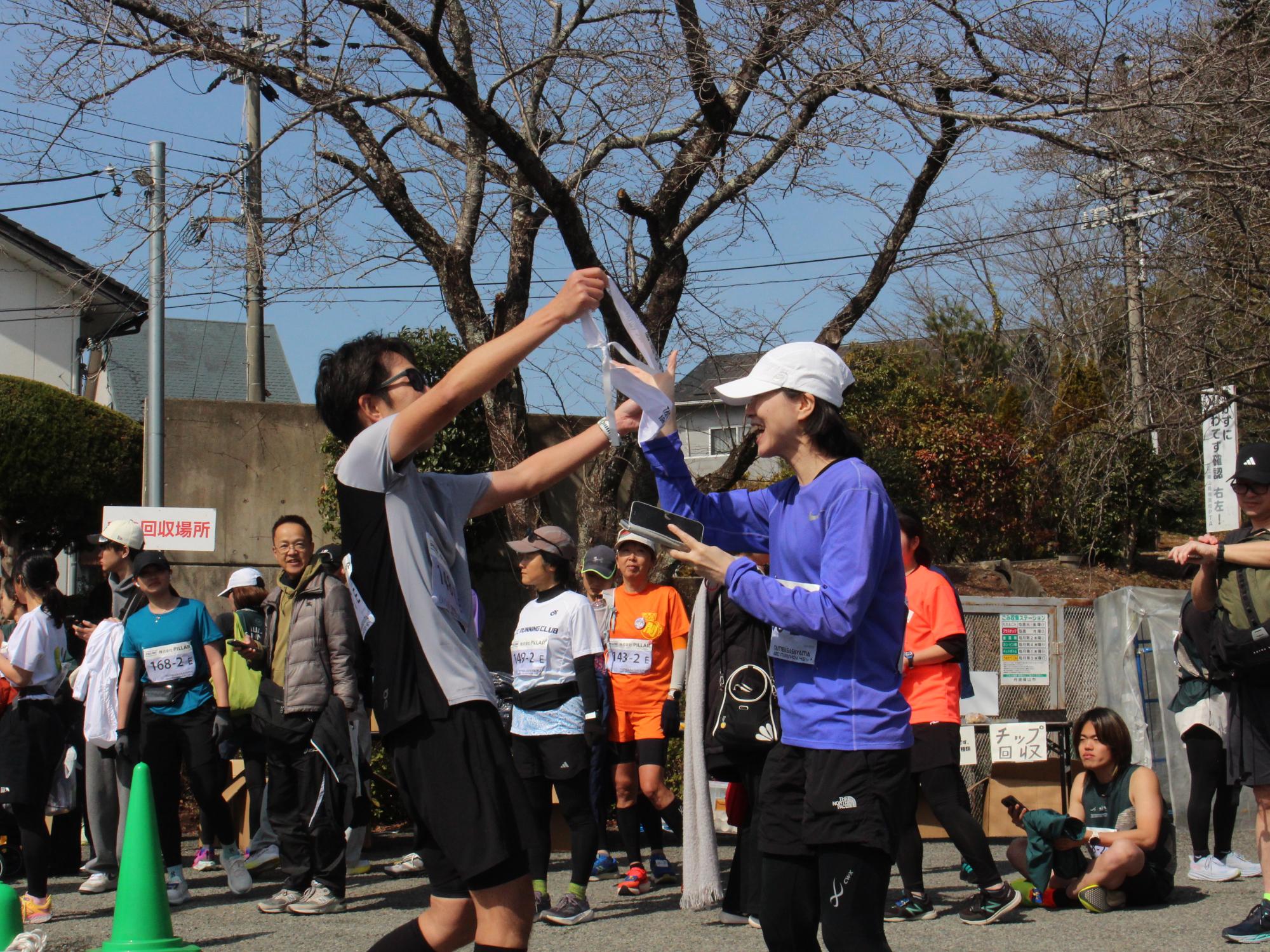 丹波篠山ABCマラソンの様子