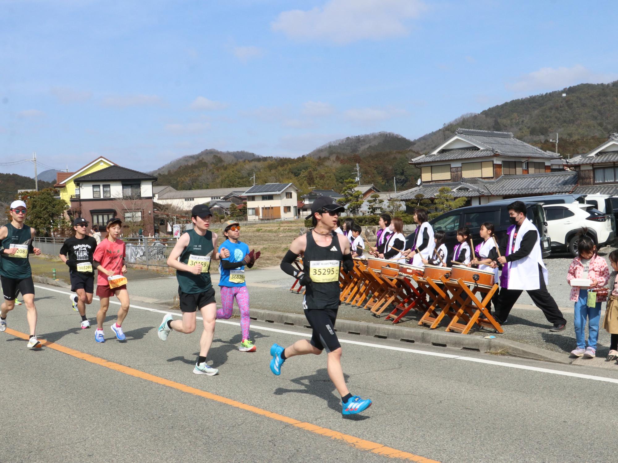 丹波篠山ABCマラソンの様子